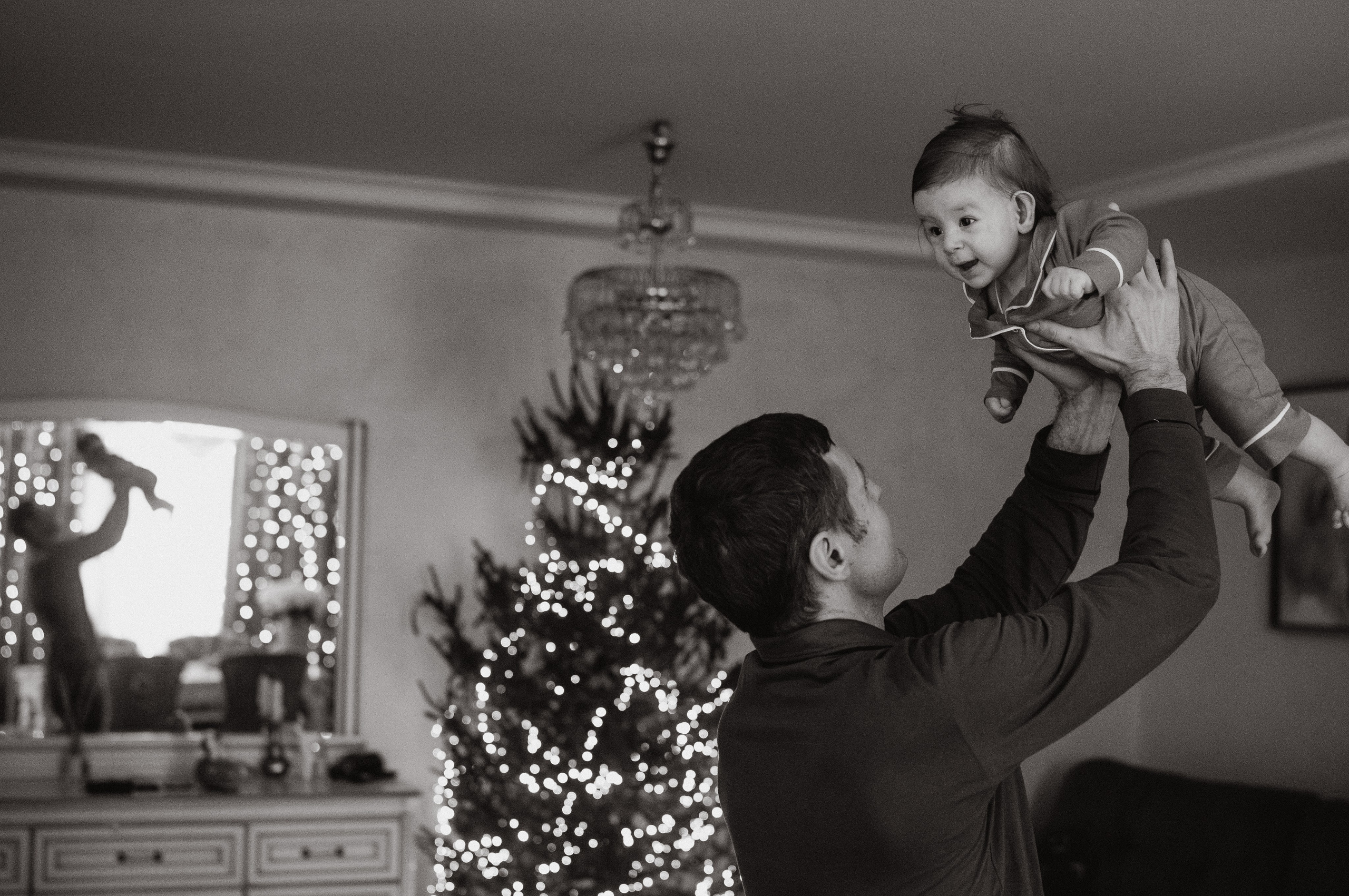 Домашняя Новогодняя история. Семейный, ньюборн фотограф, фотограф на роды в Москве, Виктория Тюльдюкова