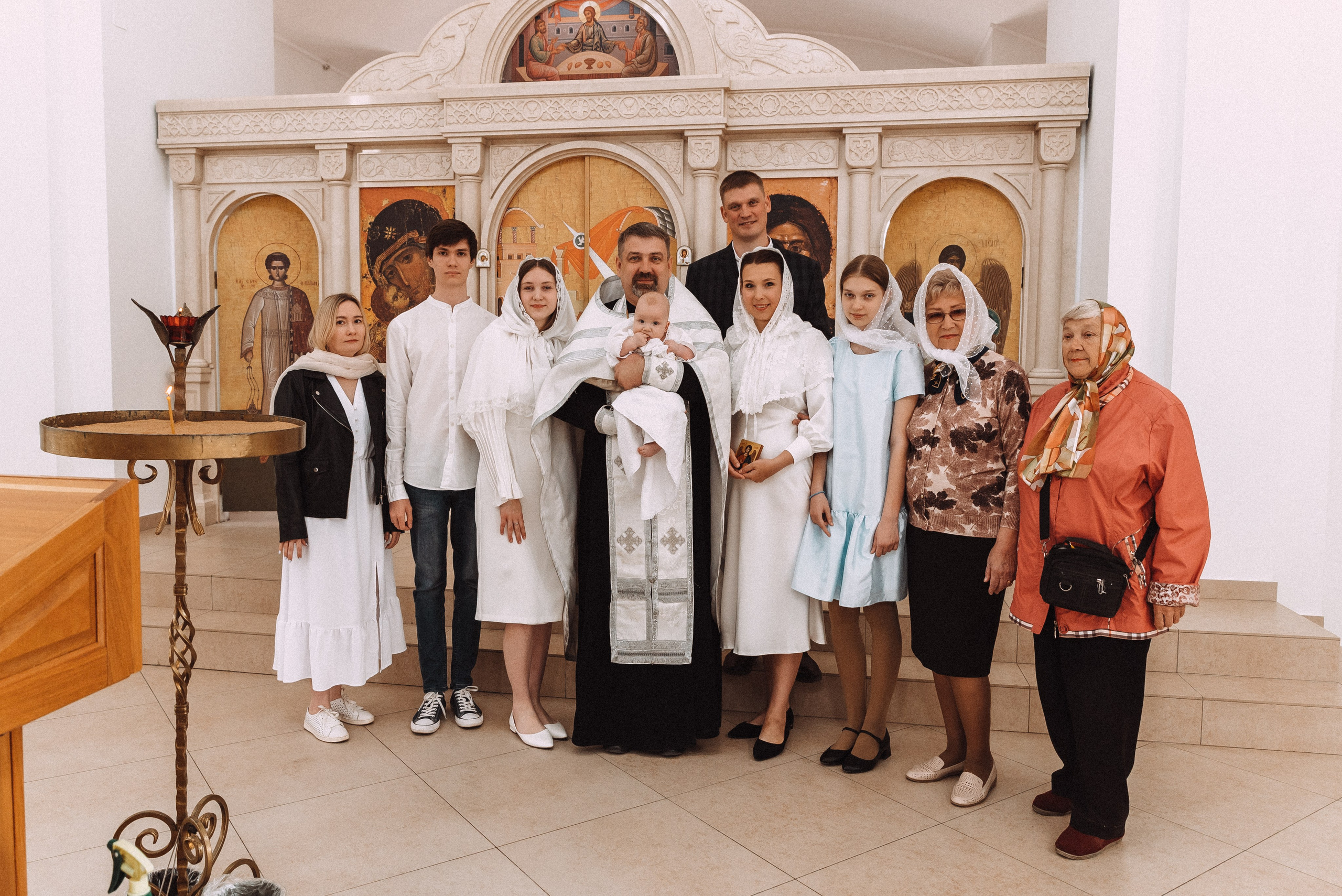 Крещение Михаила. Свадебный и семейный фотограф в Волгограде Олеся Лисицкая