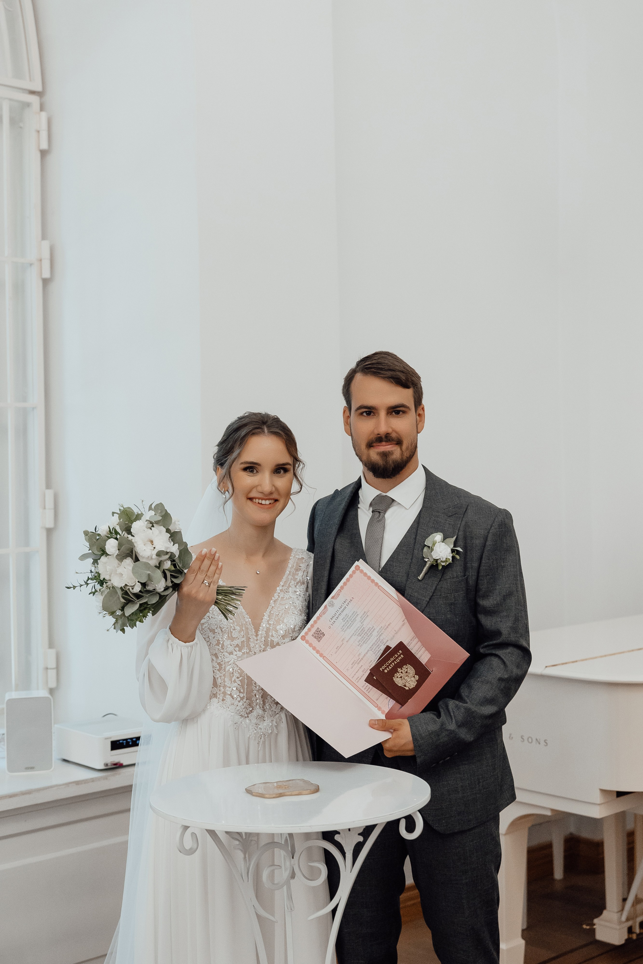 Свадебная фотосессия в Оперном доме Царицыно