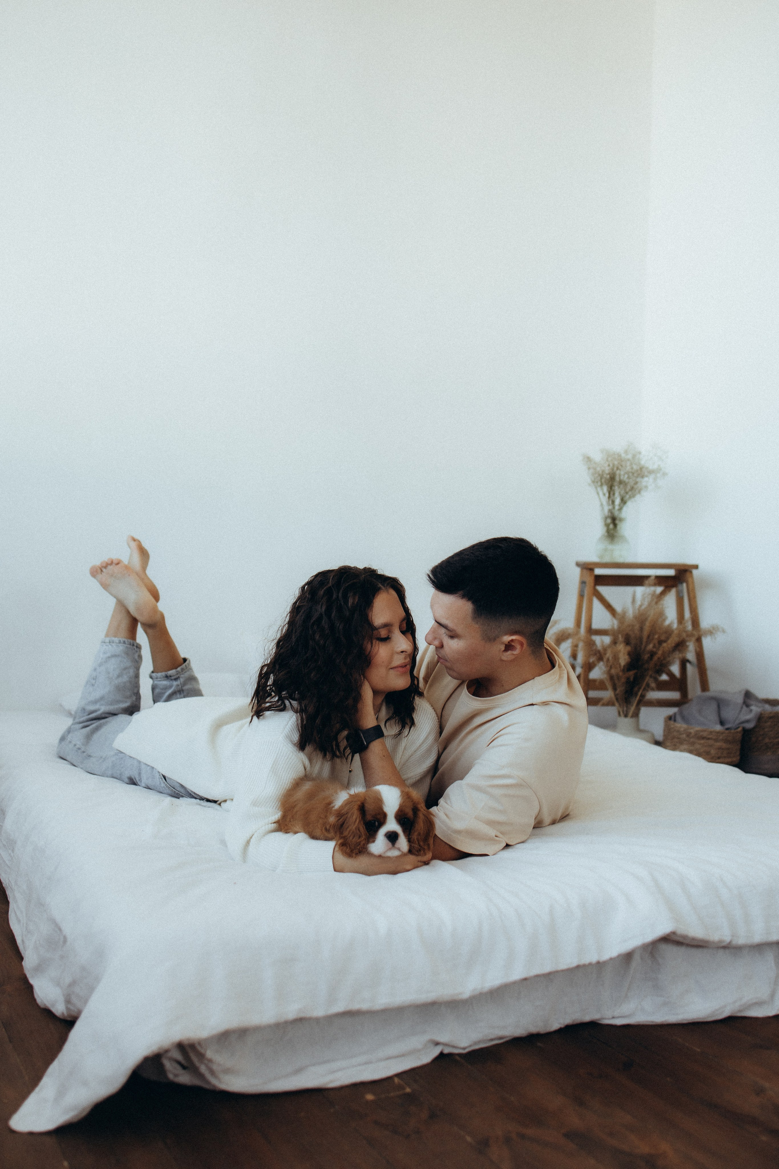 Ришат, Айгуль и пушистый малыш Йоко. Фотограф из Казани Мария Шамсутдинова