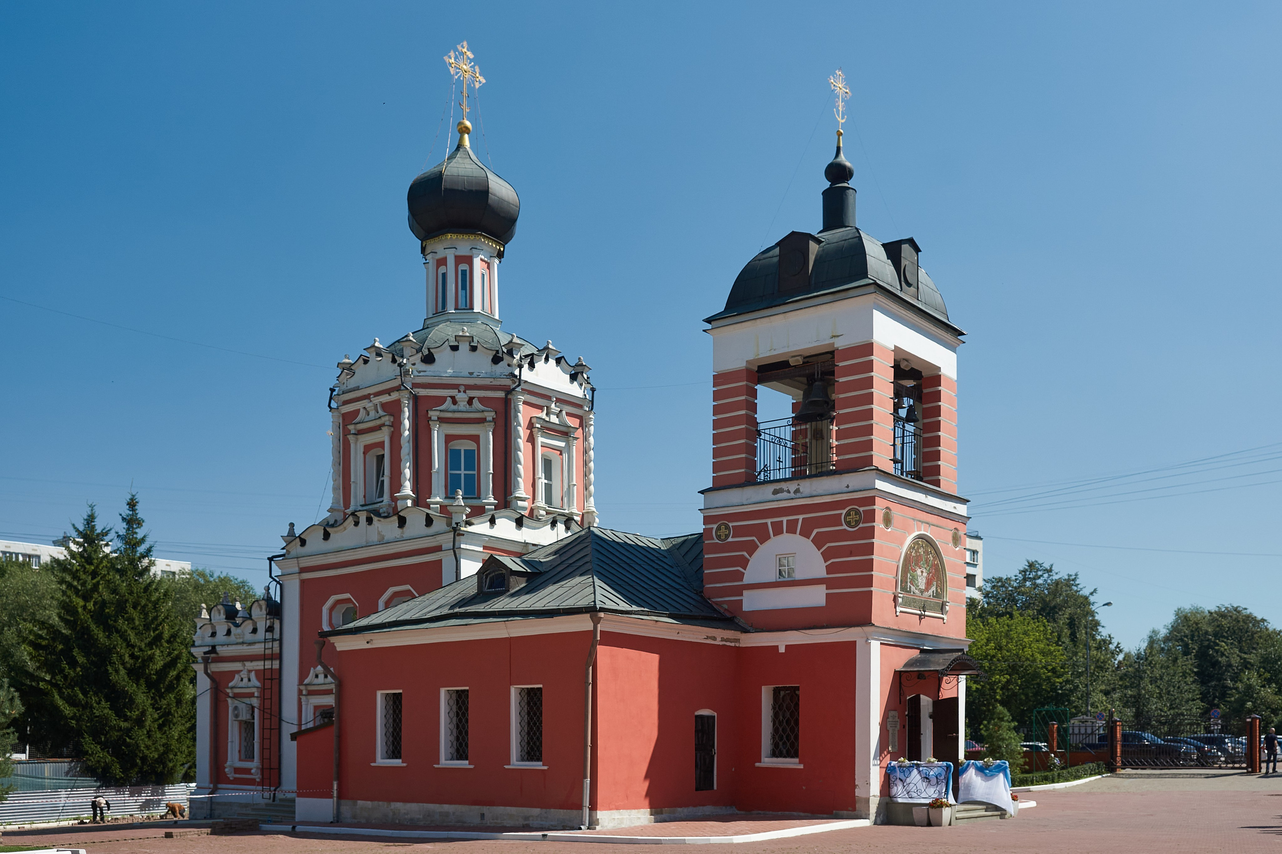 Крещение в  православном храме, Коньково, Москва