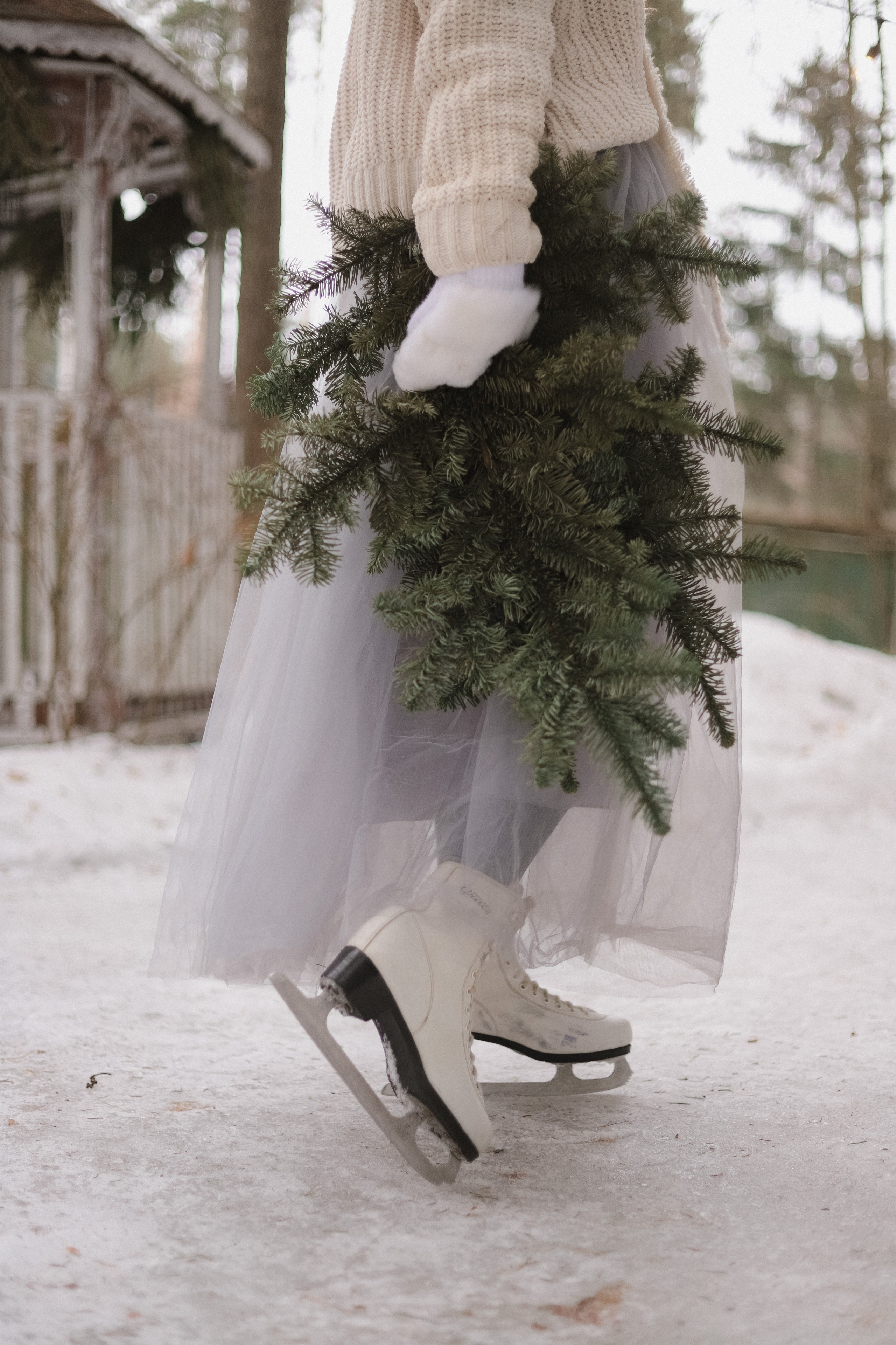 Девушка на катке. Свадебный, семейный и детский фотограф в Люберцах Зайцева Анастасия