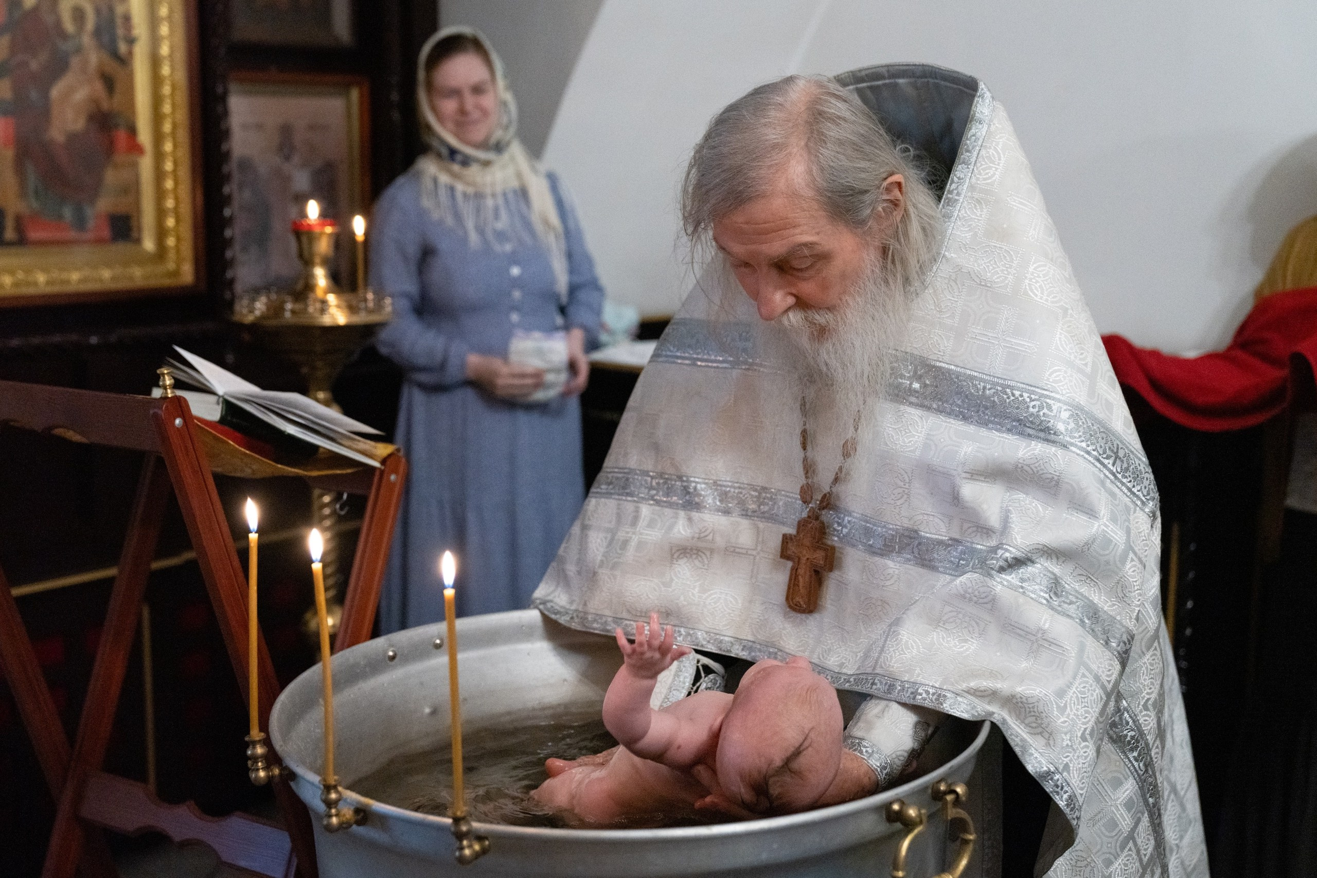 Крещение. Фотограф Михаил Еремин