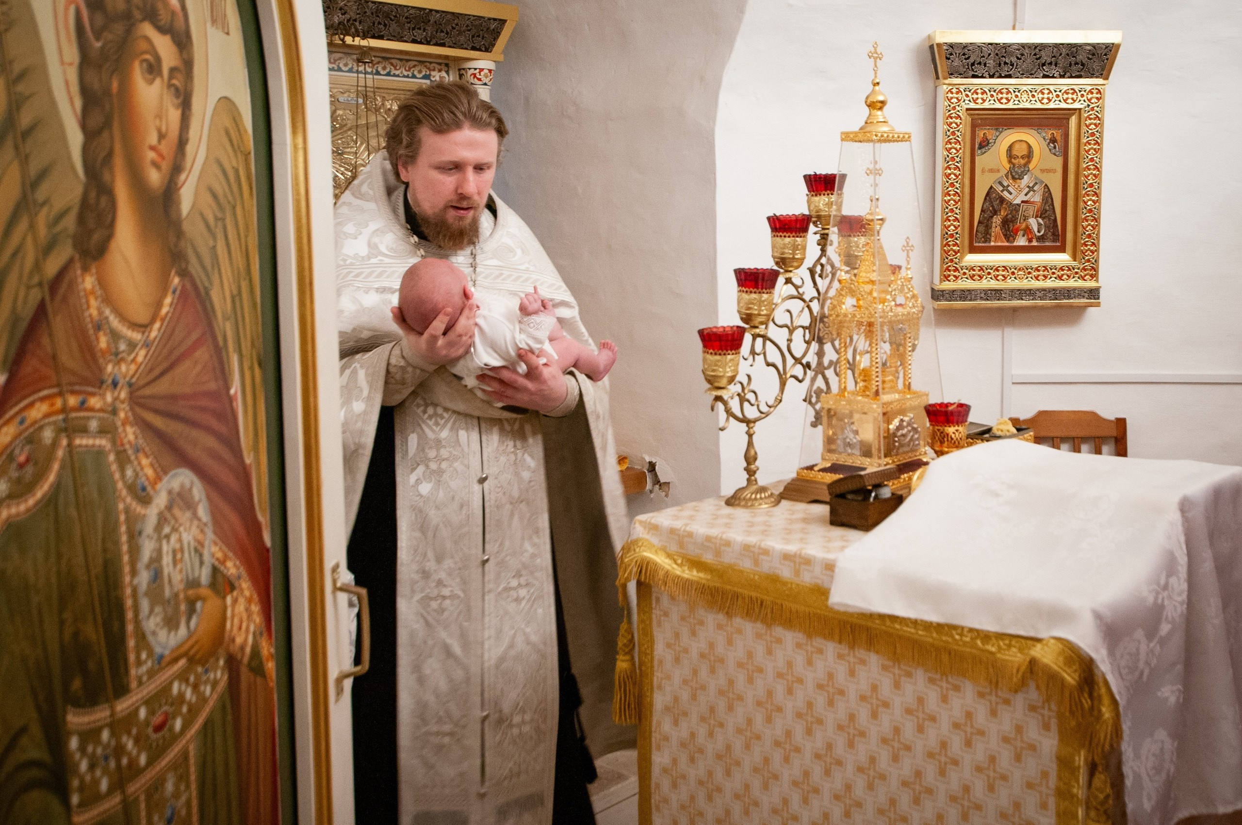 Крещение. Фотограф Михаил Еремин