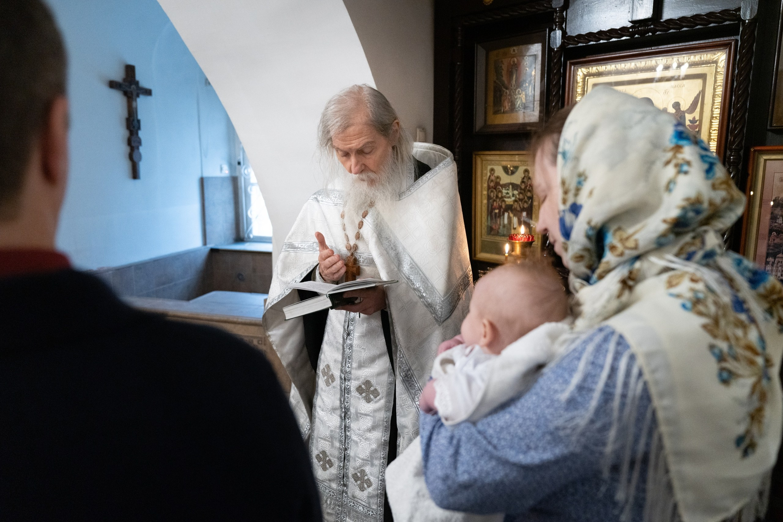 Крещение. Фотограф Михаил Еремин