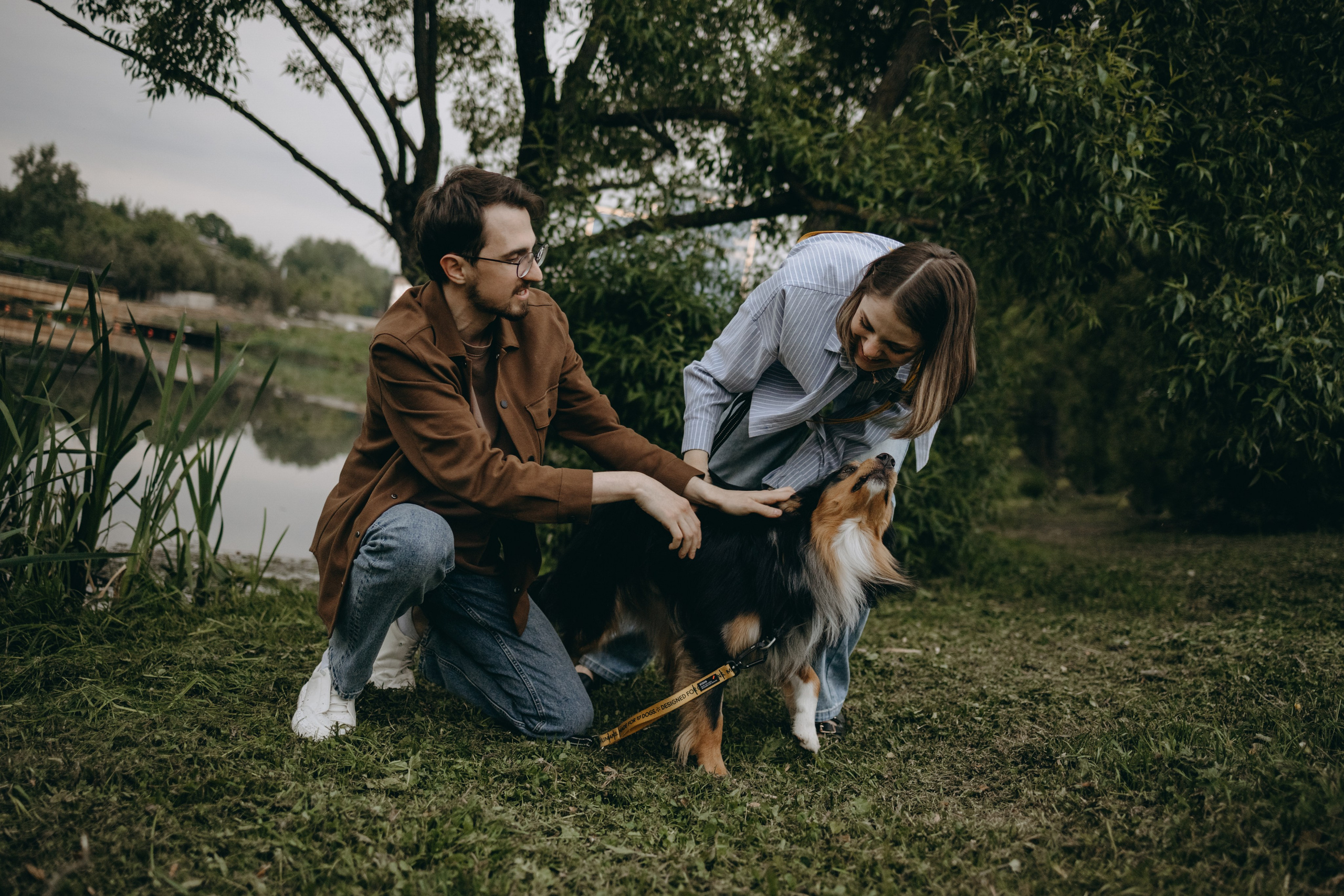 Настя, Никита и их Гром и Мяу. Фотограф — Анималист | Санкт-Петербург