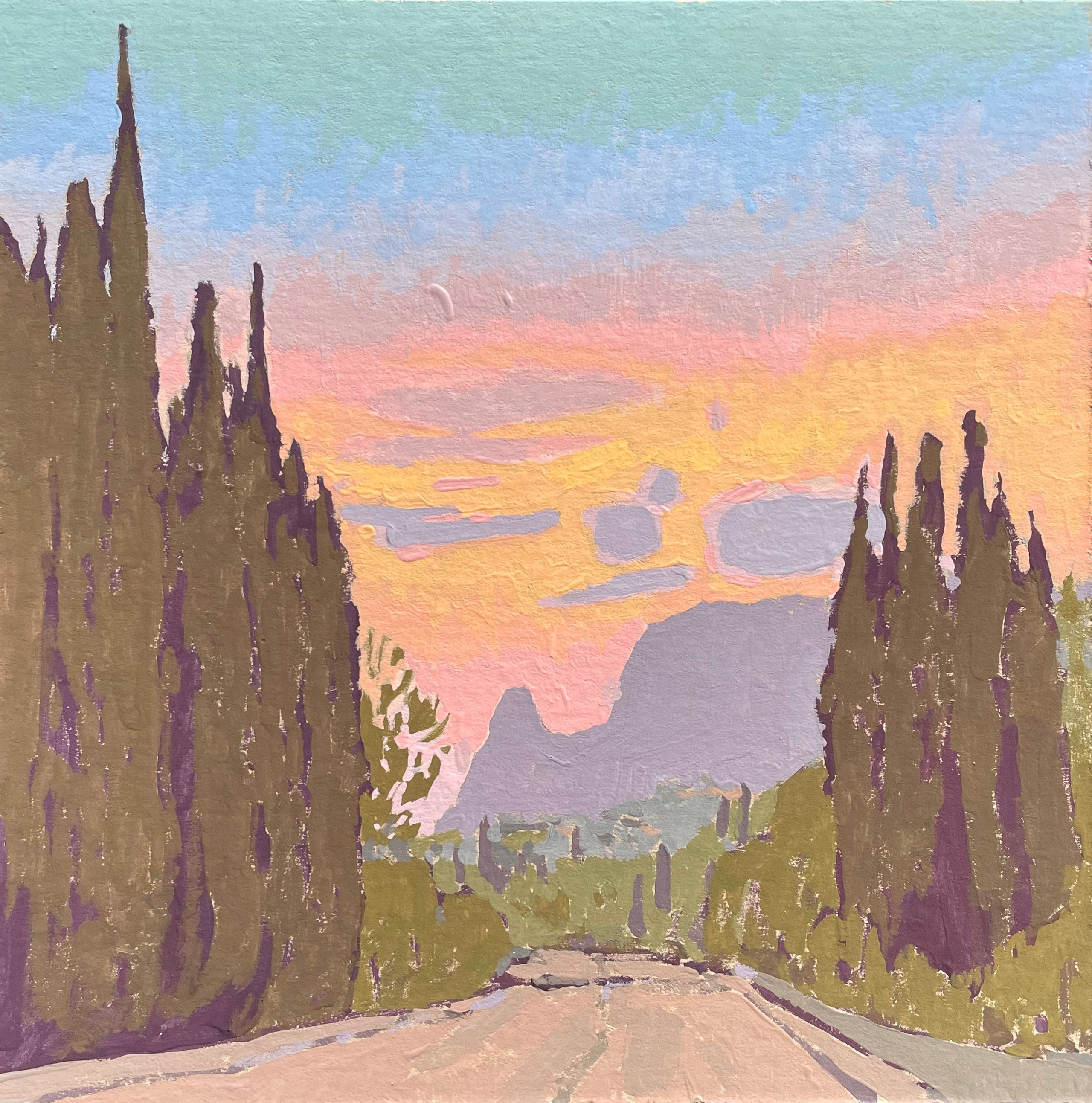 Крым. Художница Лиза Владимирова