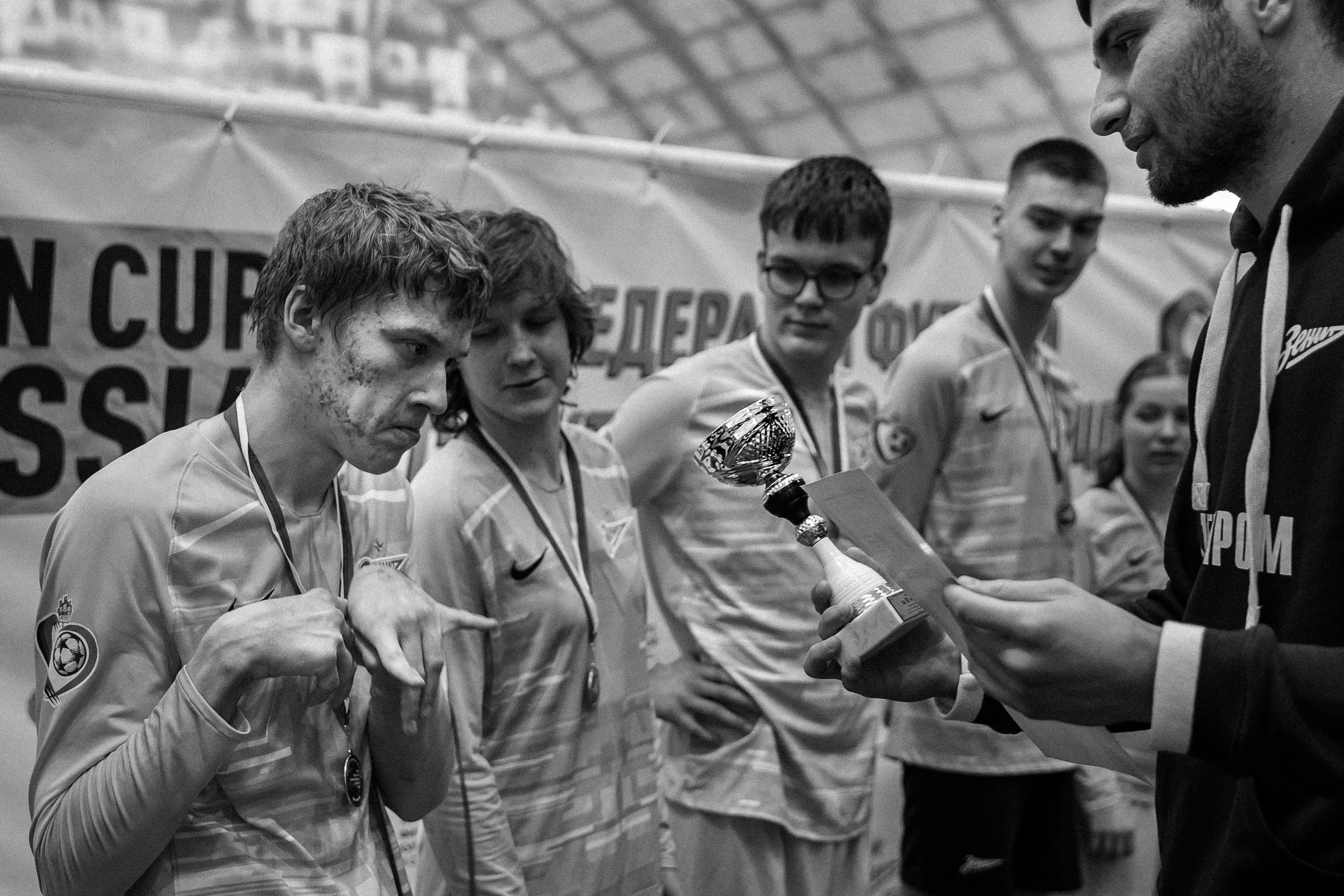 Кубок по футболу для лиц с заболеванием ЦП «Над Невой» в Санкт-Петербурге. NesterovaMaria.ru