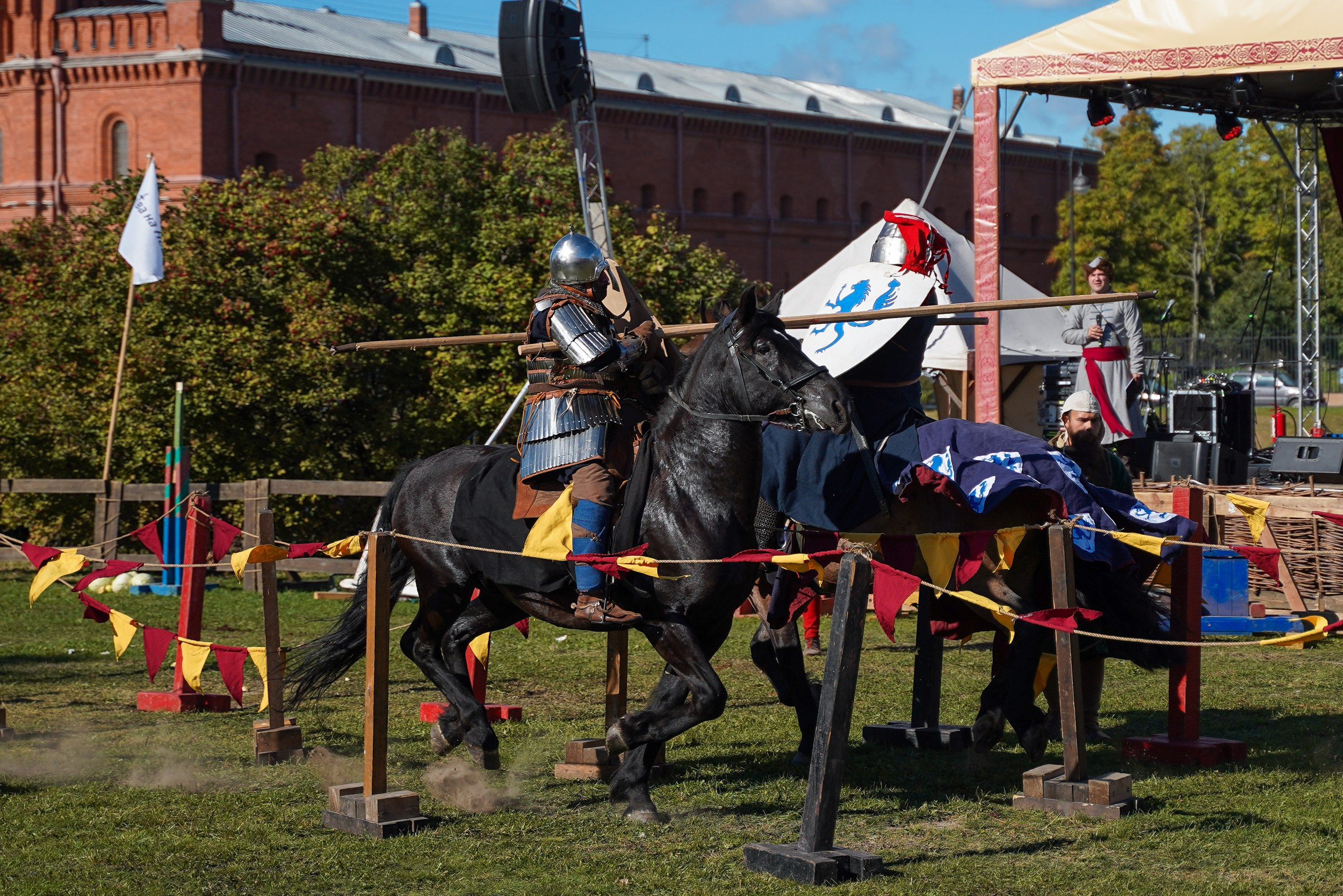 Рыцарский турнир в рамках фестиваля «Битва на Неве» Санкт-Петербург 2024 г. Фотограф-анималист, портретный фотограф в Чебоксарах Мария Садыкова