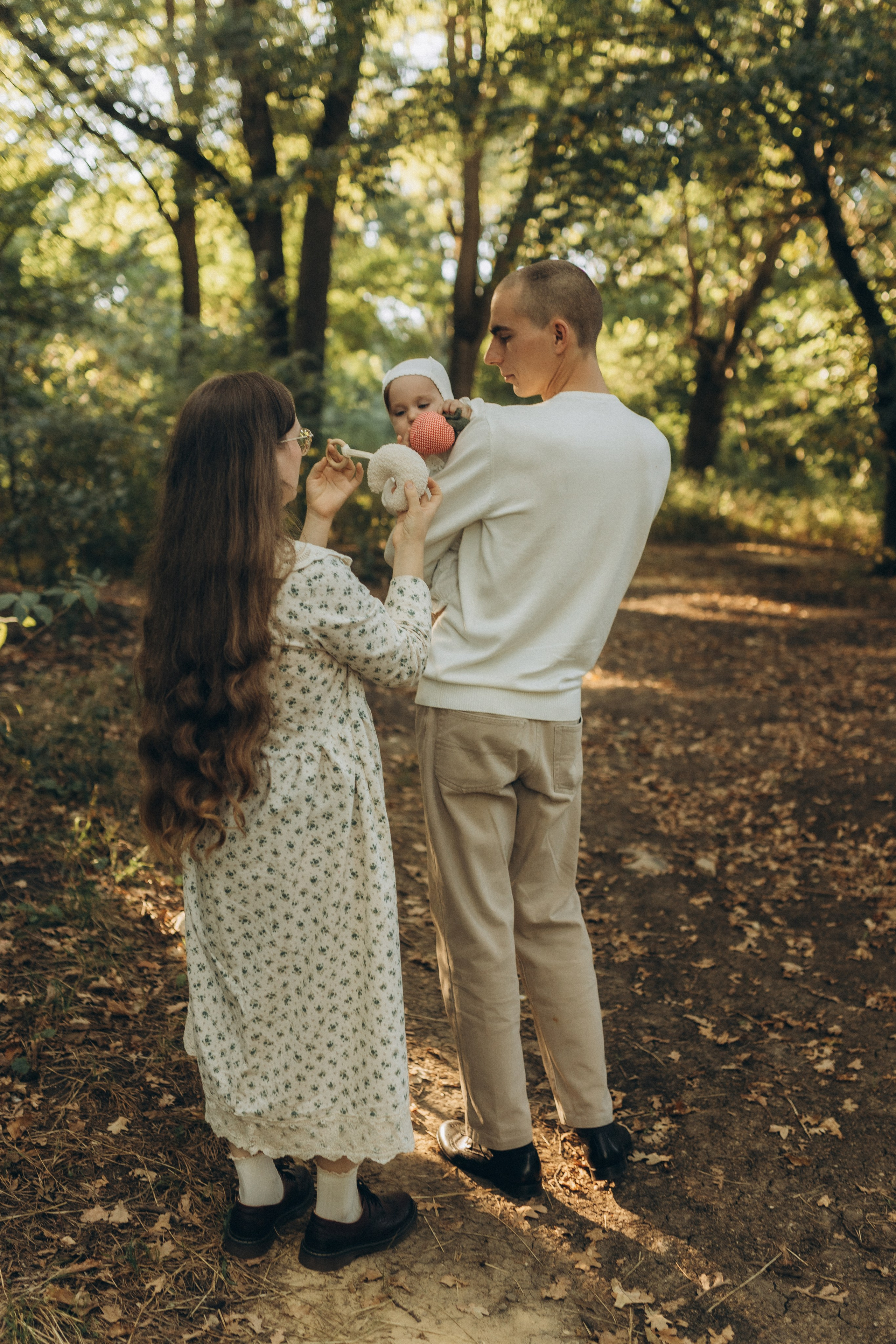 Семейная фотосессия маленькой Анюты с родителями. Фотограф в Ставрополе Svetlana Matveeva