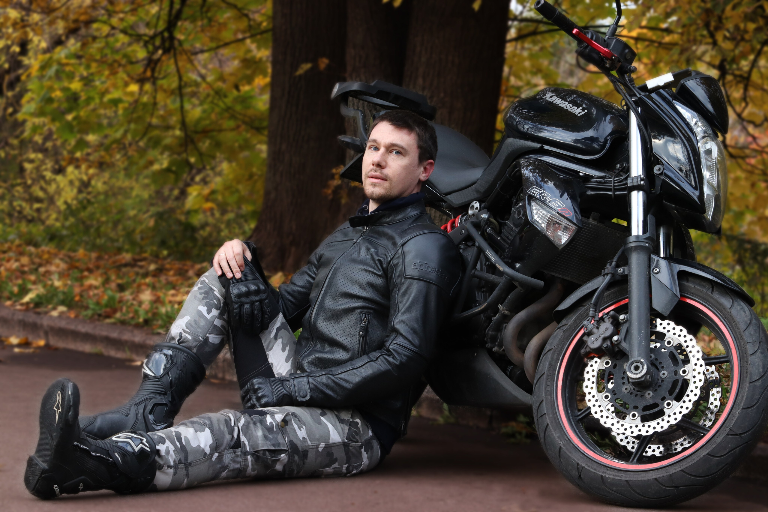 Фотосессии на мото. Фотограф Ольга Гирусова «Пантерочка» Москва