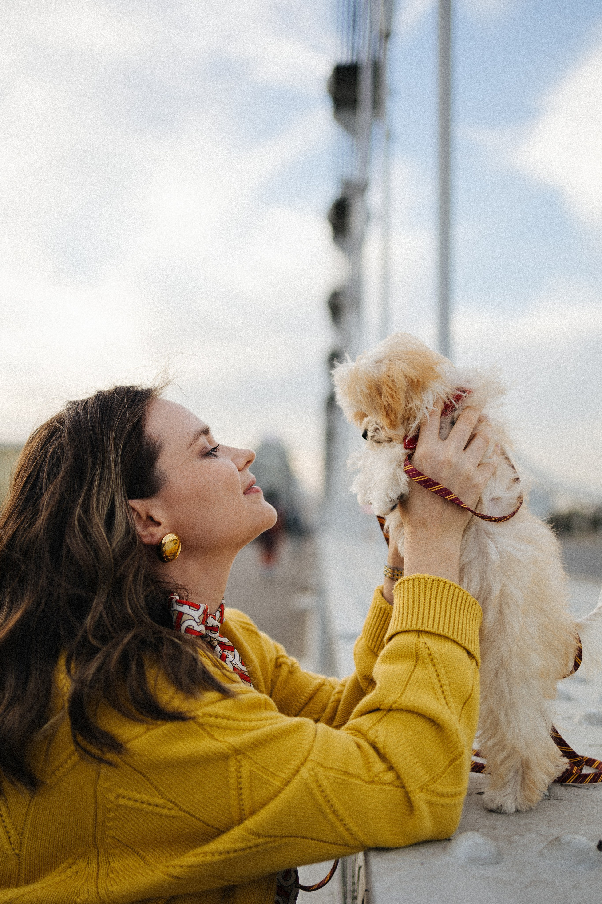Оля и Бри. Фотораф — анималист Мария Шистка
