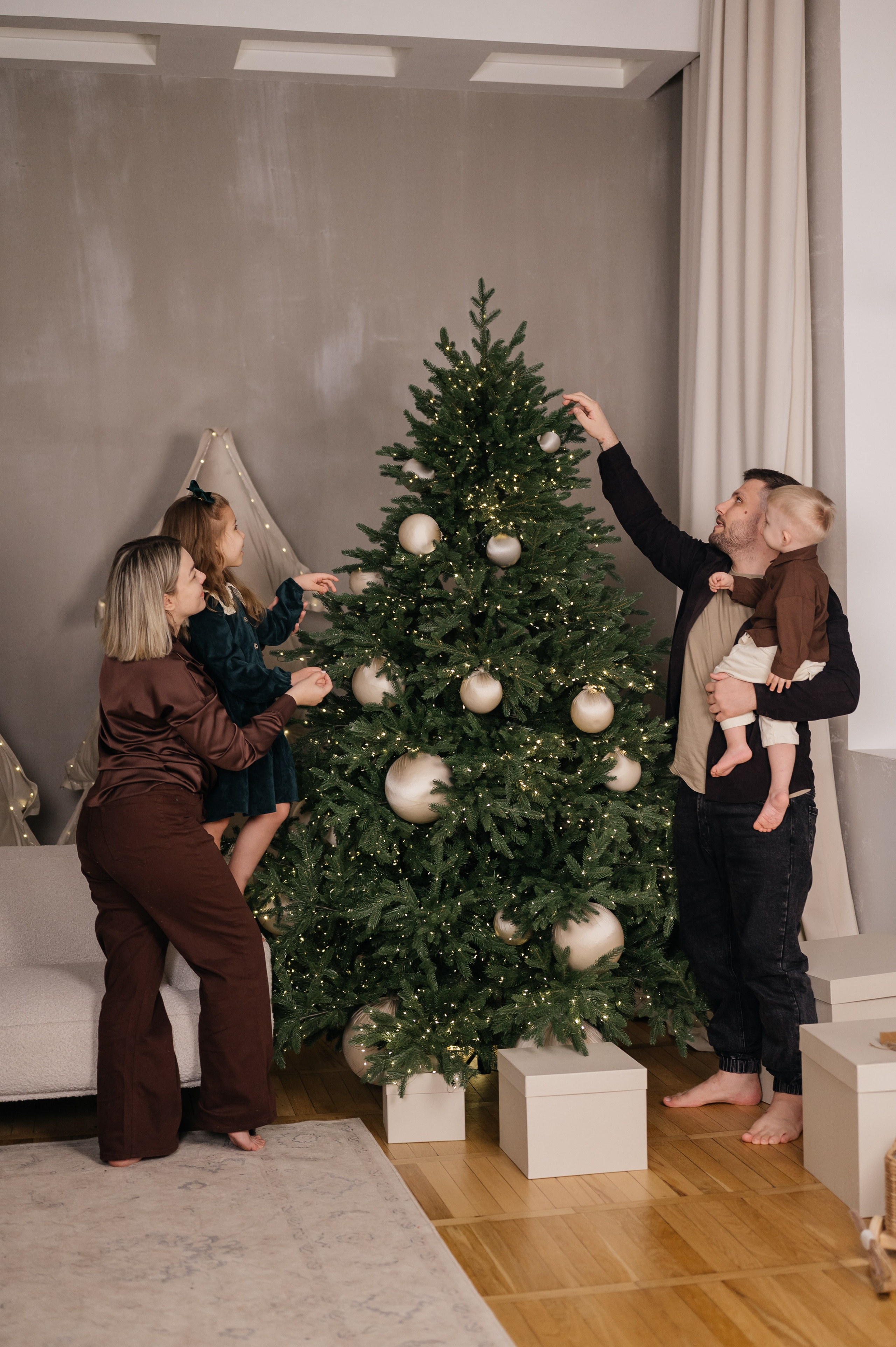 Новогодняя фотосессия. Свадебный и семейный фотограф в Краснодаре Алина Мельник