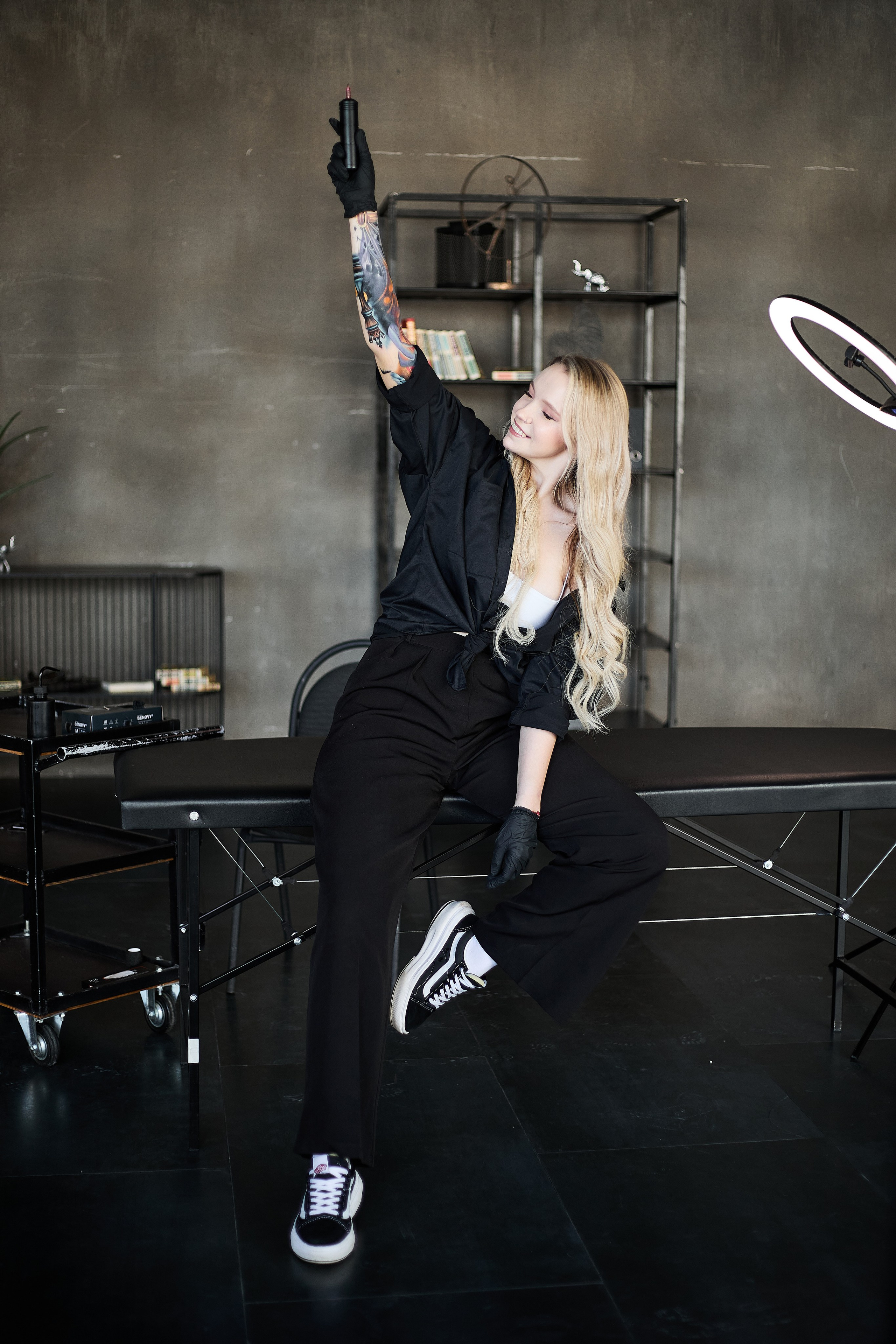 Тату мастер. Репортажный Фотограф Москва Дарья Лунева