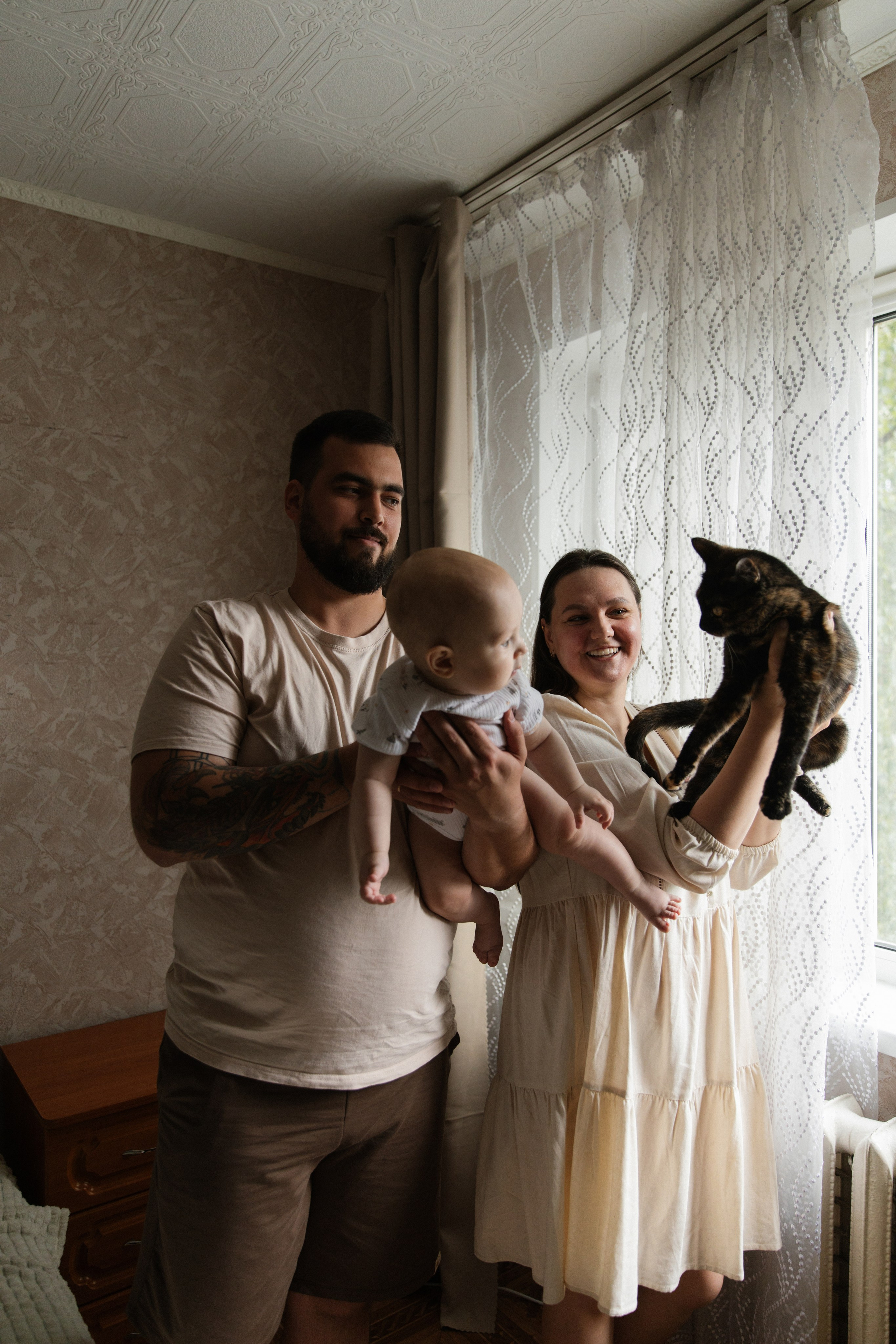 Леша, Маша и Илюша. Фотограф Катя Трусова