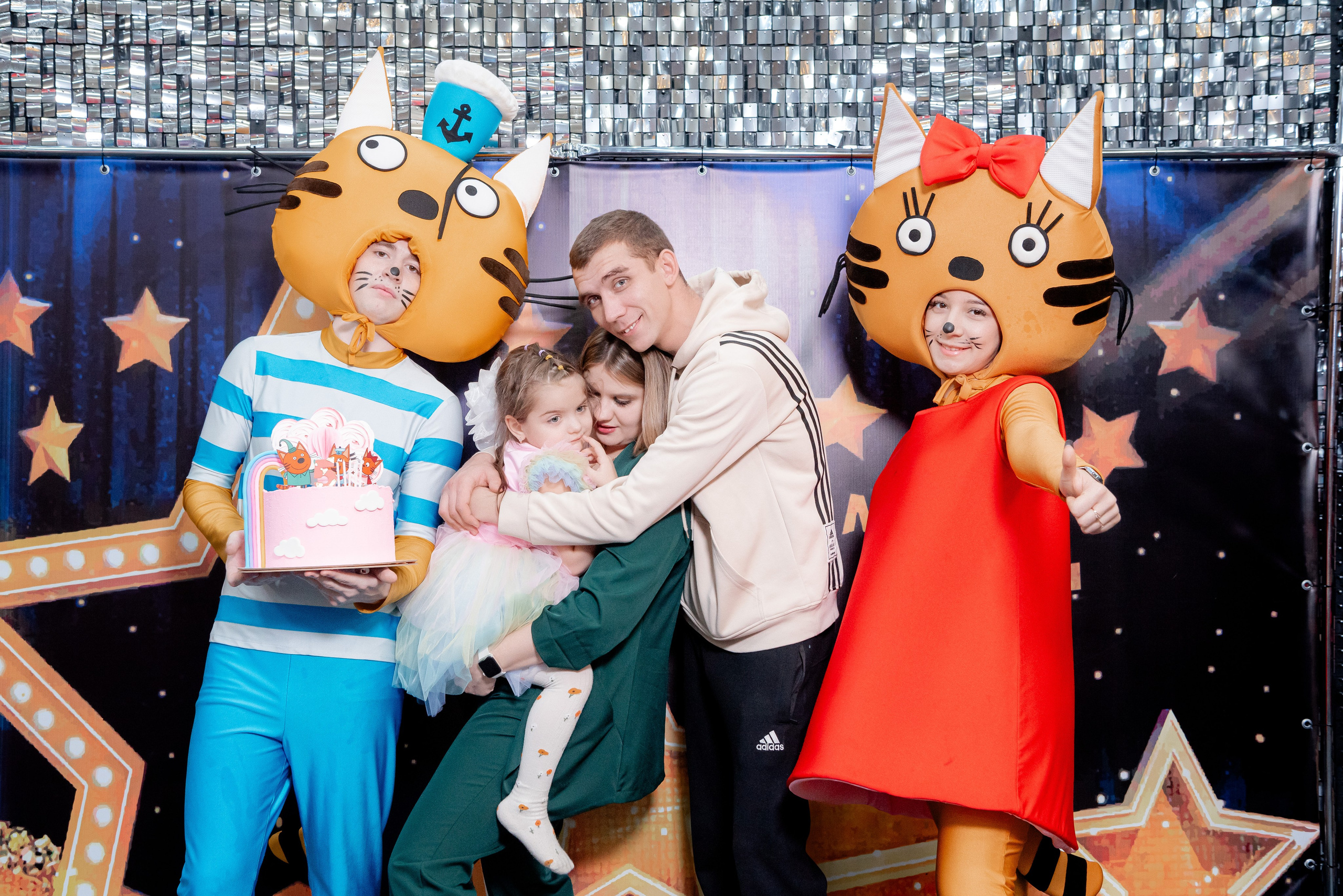 ДР В Локо Мотив Аниматоры Три кота. Фотограф в Волгограде и Волжском Александр Горбань