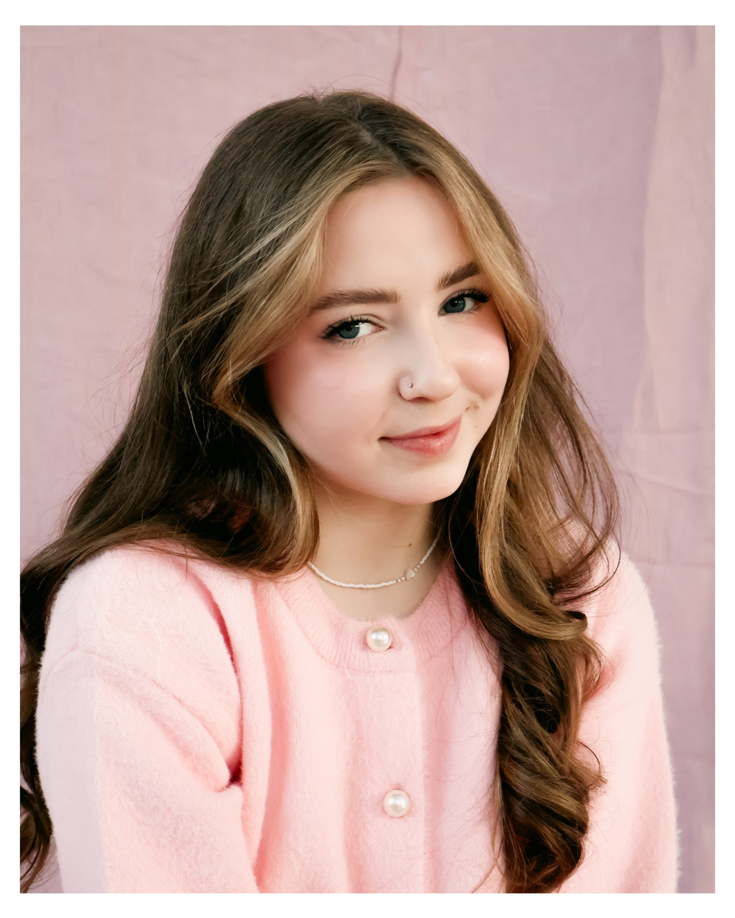 Мария (студийная в розовом). Varygraphy