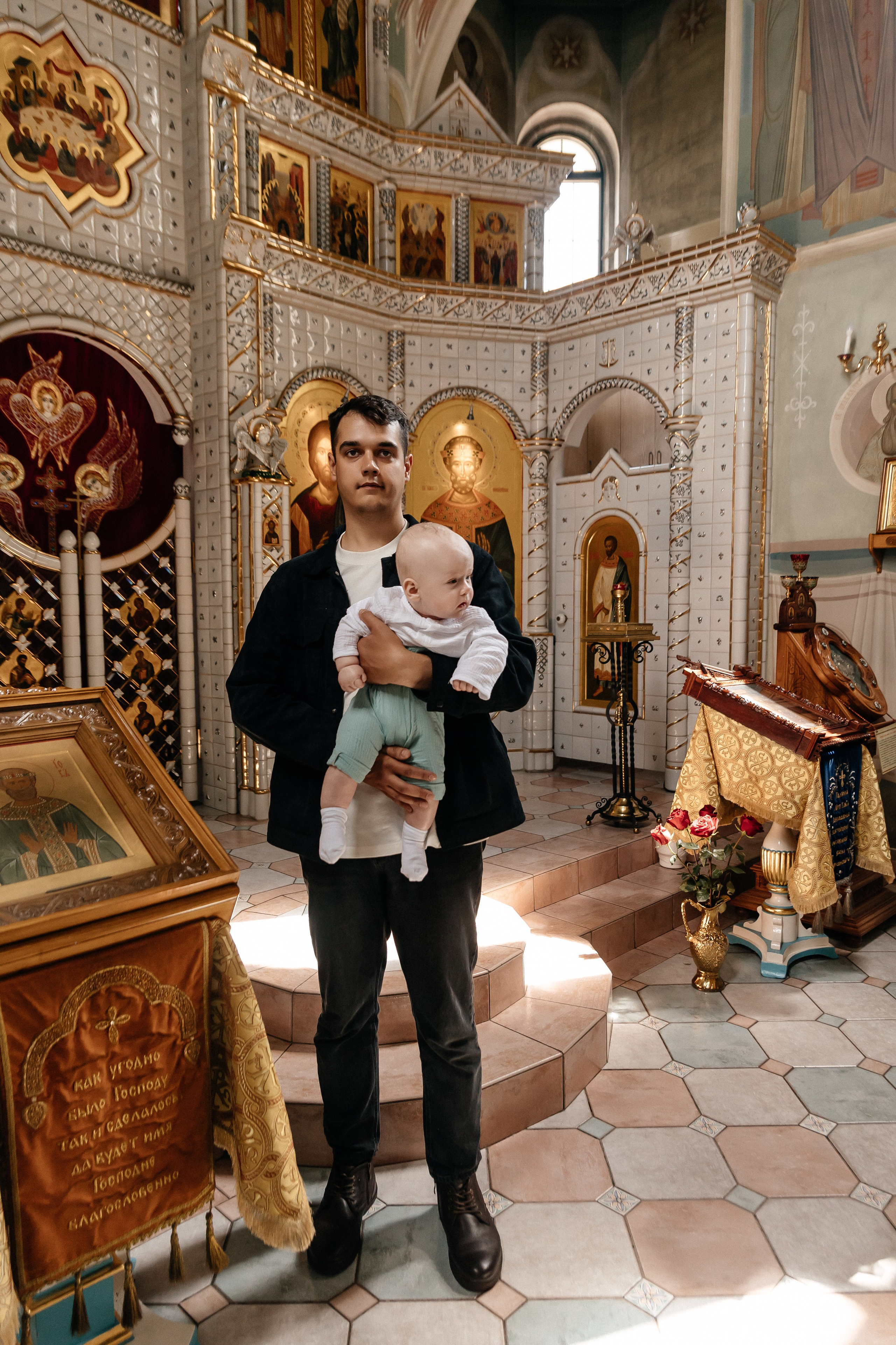 Крещение Леши. Семейный фотограф Минск Усова Ольга