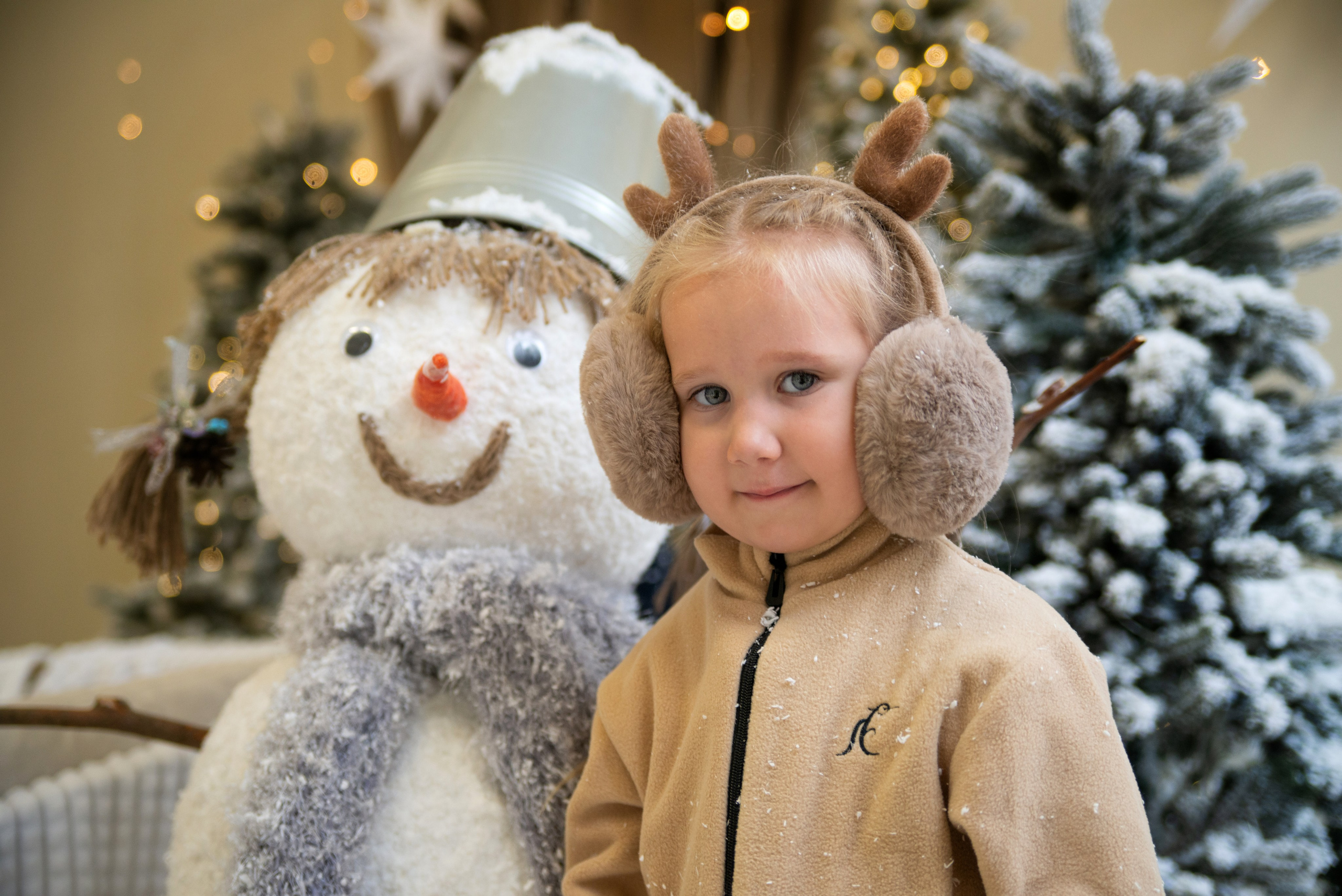 Дети в снежной студии. Фотограф и дизайнер в Москве Екатерина Лобачева