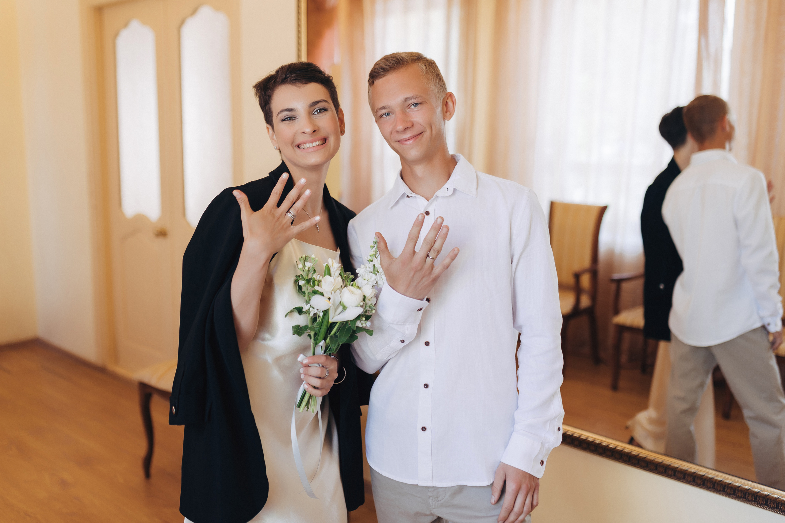 Мини прогулка+загс. Свадебный и семейный фотограф в Астрахани Заскокина Анастасия