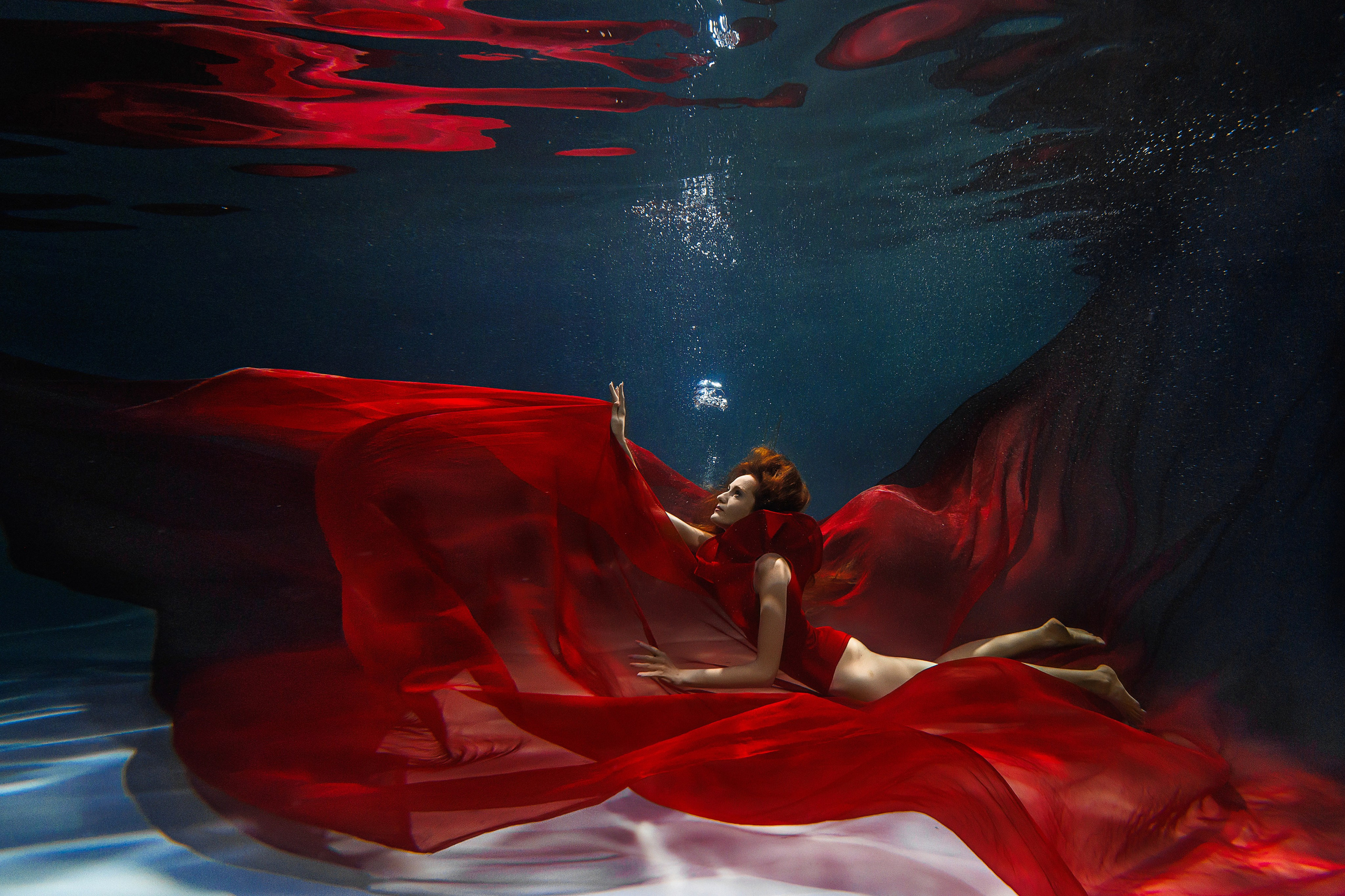 Подводная фотосессия. Портретный и семейный фотограф в Москве Ольга Туровцева