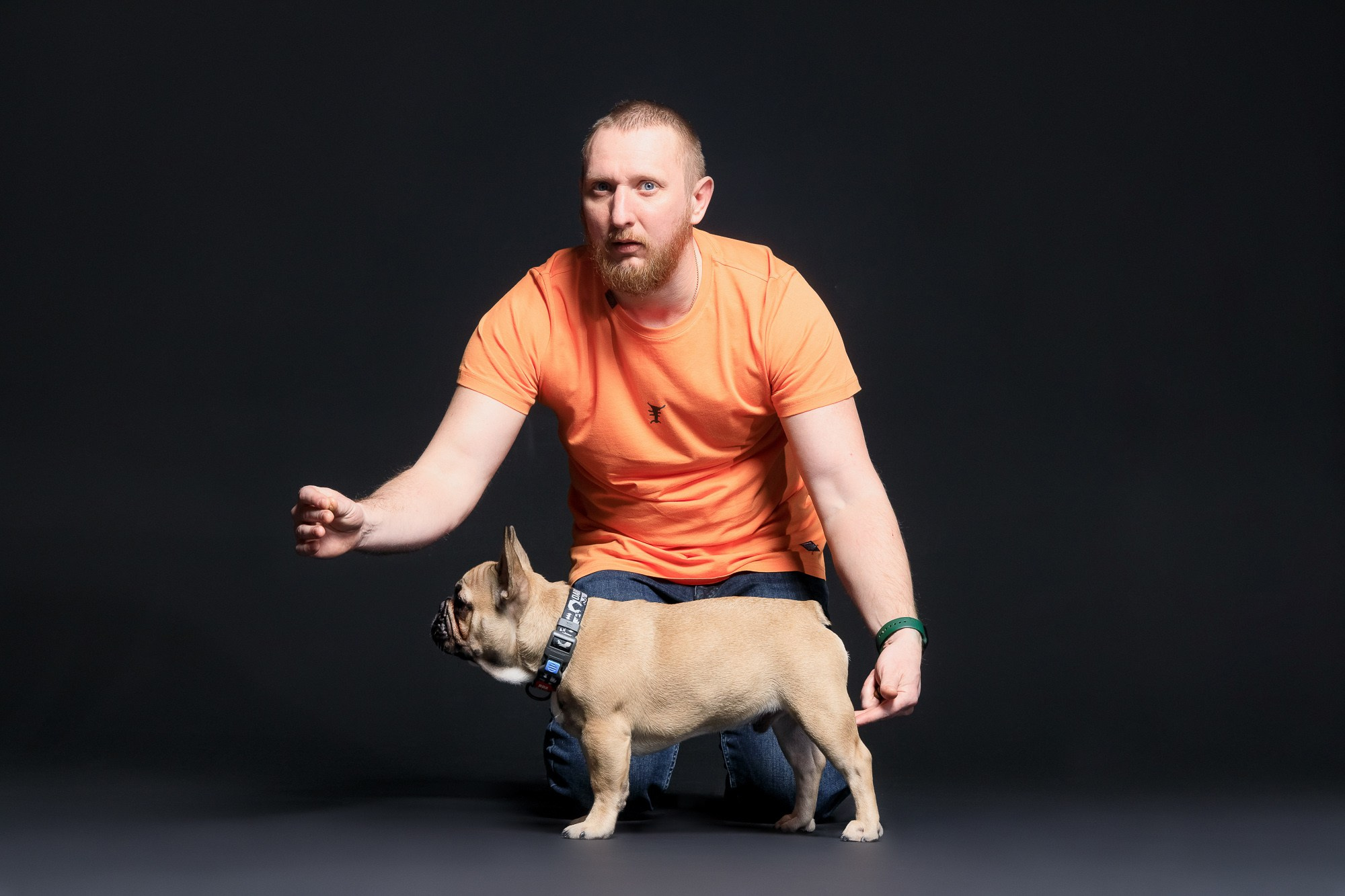 Семейная фотосессия с питомцами в студии. Фотограф в Саратове Ольга Мазлова