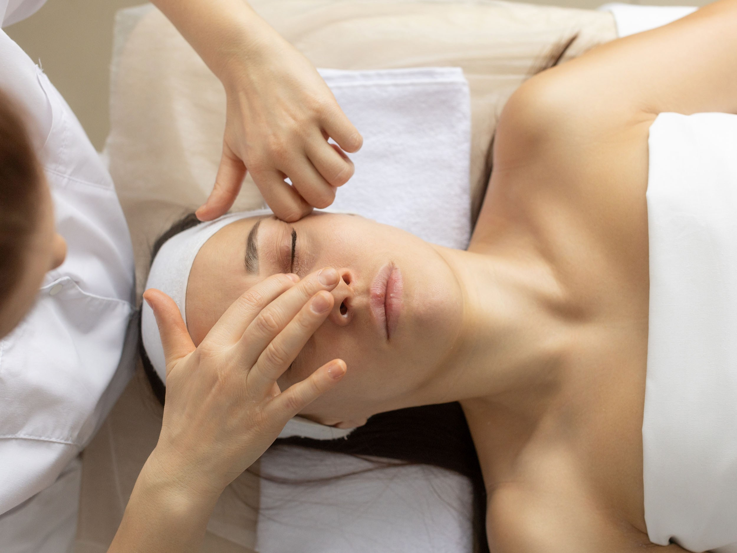 Контент съемка для массажного салона