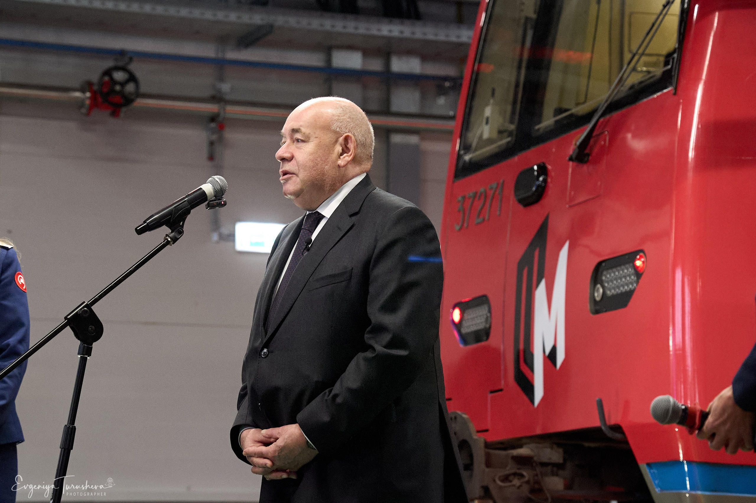 Запуск тематического поезда Театра Мюзикла | 13.11.2025. Фотограф Евгения Турушева
