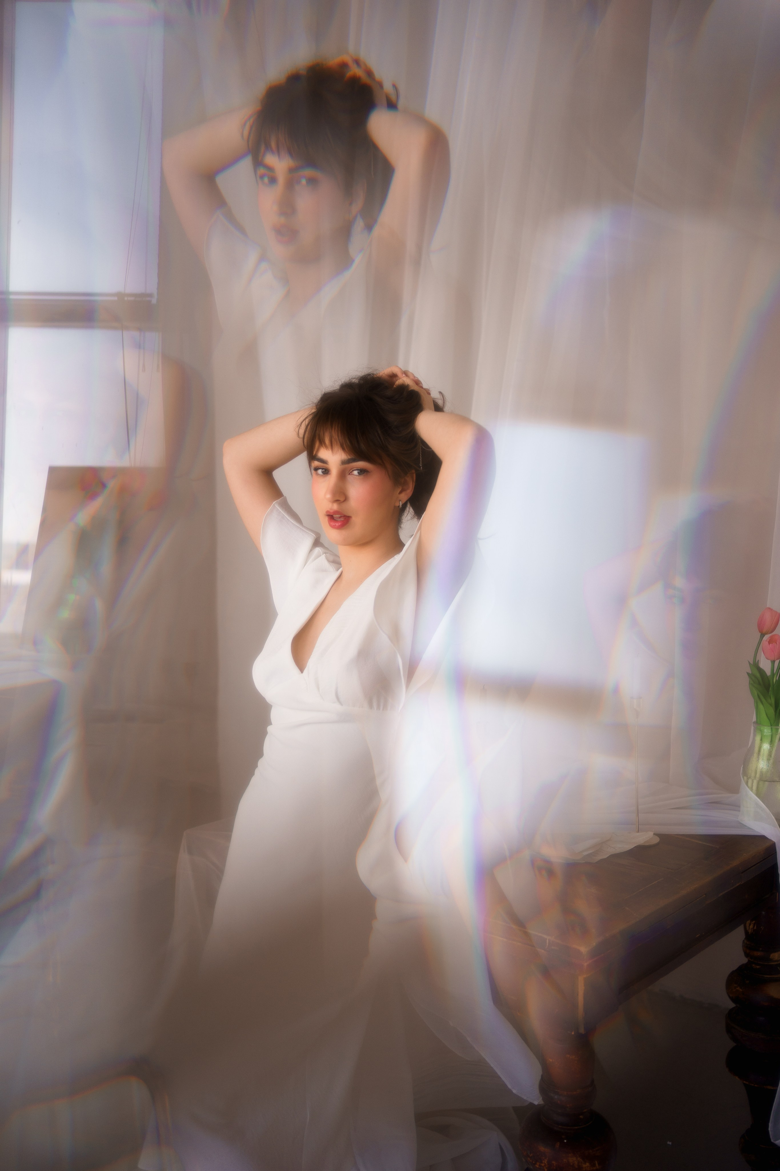 Нежнейшая весенняя серия с актрисой Софией Цымбал. Портретный фотограф в Казани, Красной Поляне и Сочи Анна Кузнецова