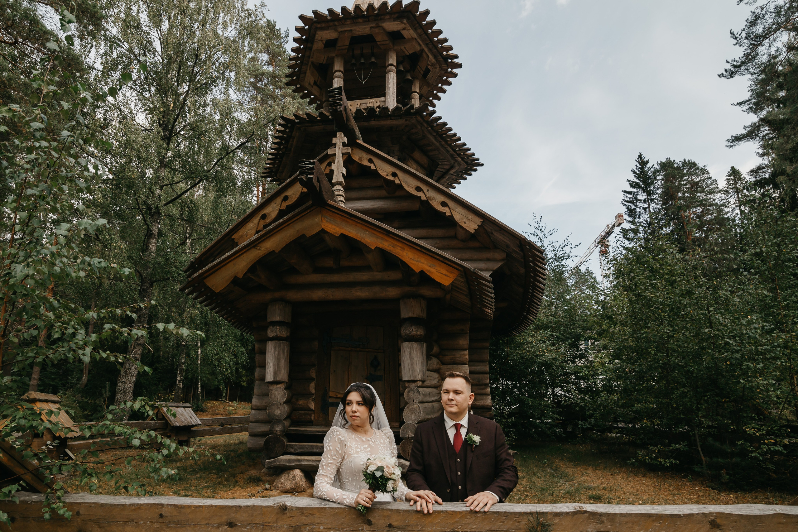 Свадебная фотосессия на природе. Свадебный фотограф в Санкт-Петербурге Игорь Бабенко