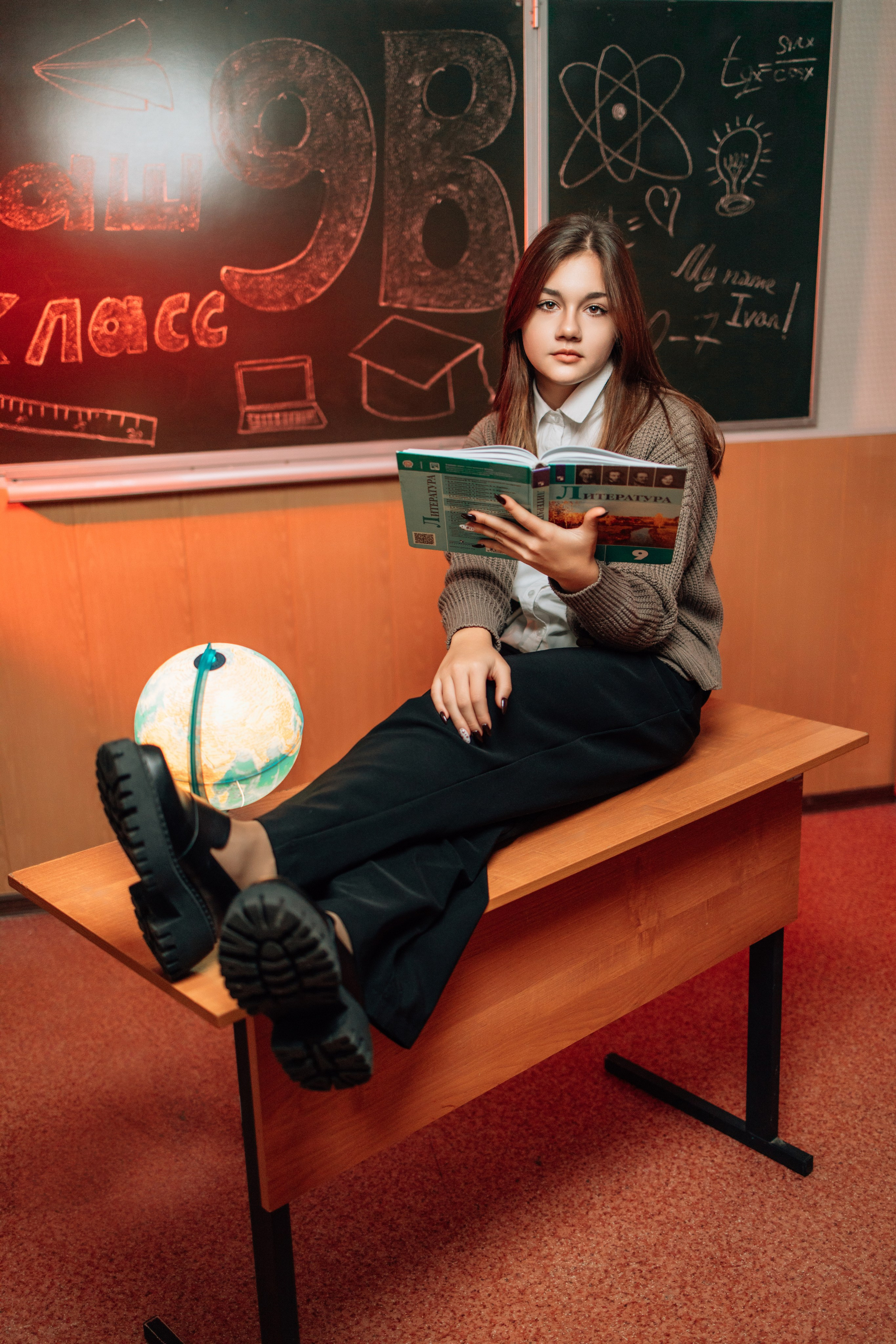 Портретная съемка на выпускной альбом | Серпухове. Выпускные альбомы в Серпухове