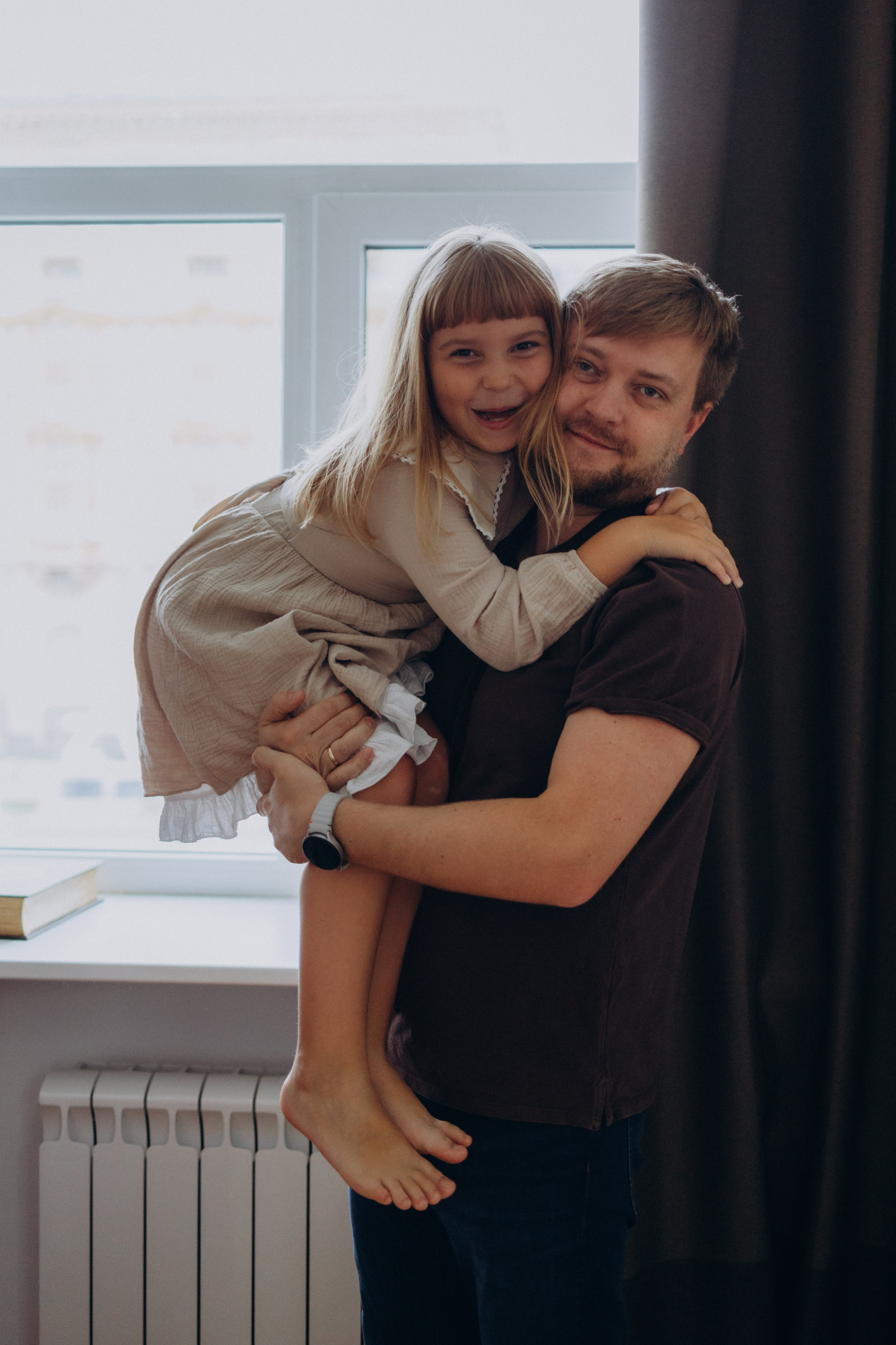 Домашняя семейная фотосессия с детьми. Семейный фотограф в Москве и Люберцах Юлия Гуськова