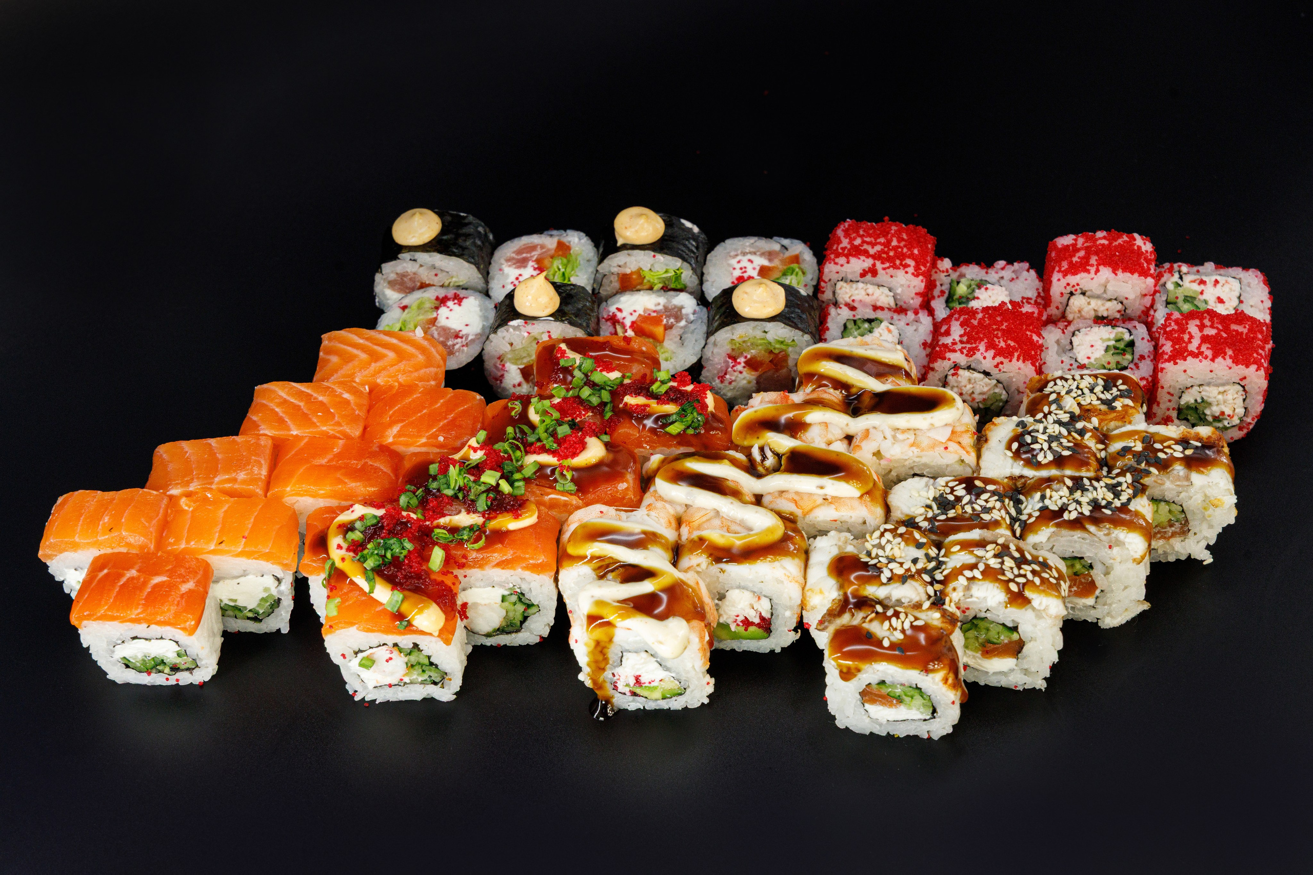 Меню компании Sushi Ninja. Фотохудожник Наталия Кирсанова