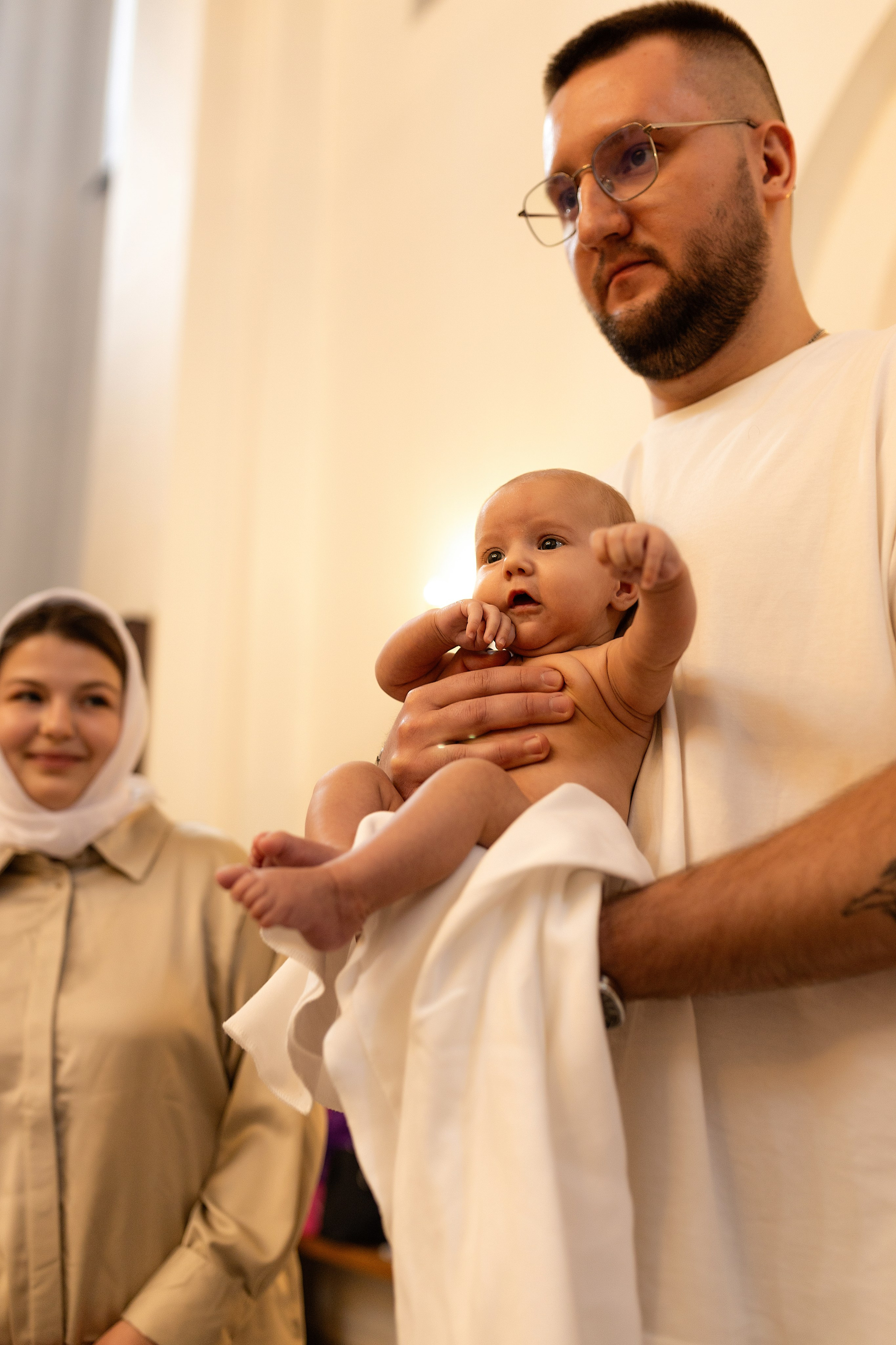 Таинство крещения Алисы. Фотограф в Железнодорожном и Балашихе