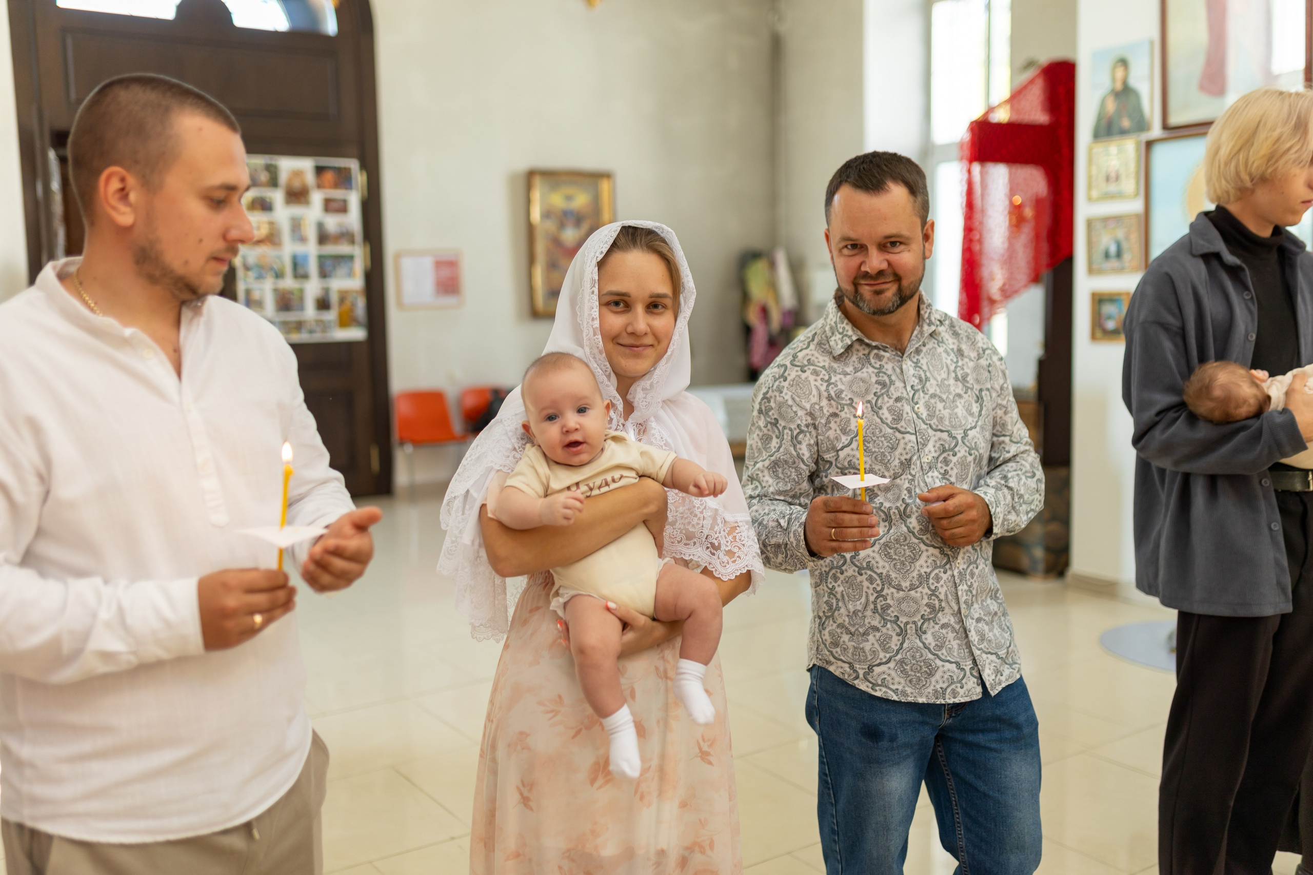 Крещение Артёма (все фото с таинсвта крещения). Фотограф новорожденных. Детский и семейный фотограф Марьяна Юдина