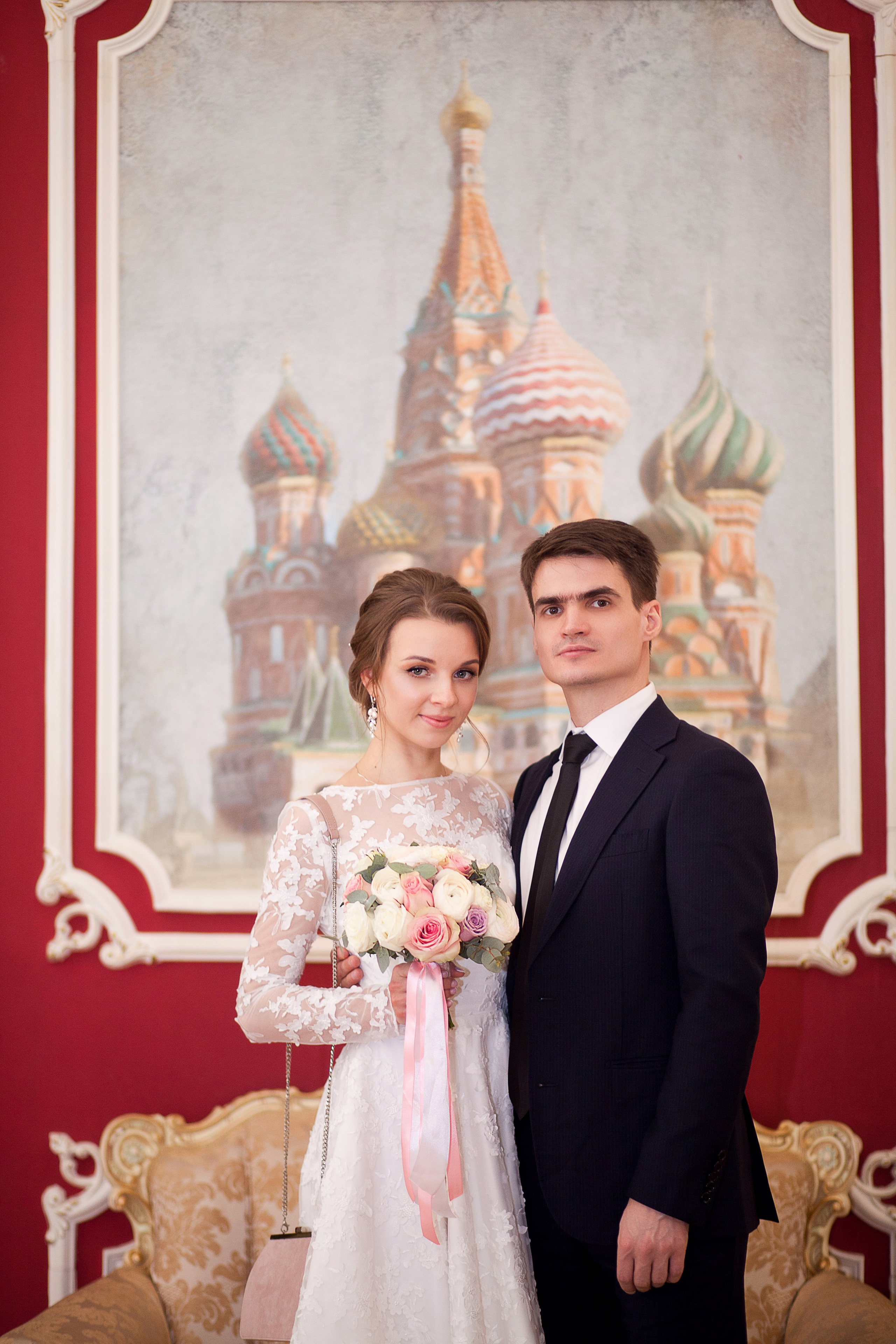 Владимир и Марина Грибоедовский ЗАГС. Семейный и свадебный фотограф Москва Канделаки Ольга