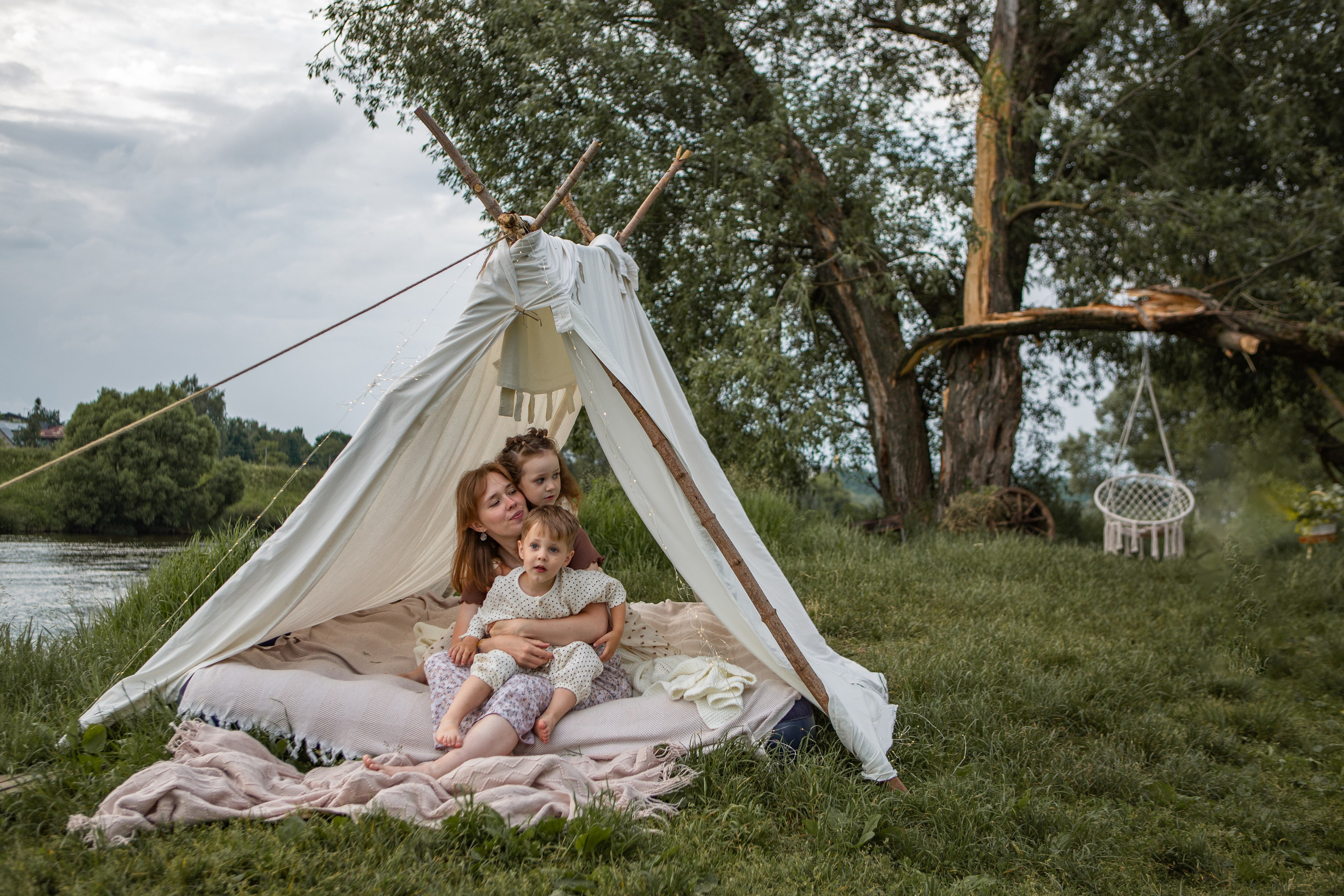 Фотодень «Кемпинг под Звенигородом». Фотограф Олеся Бакалина