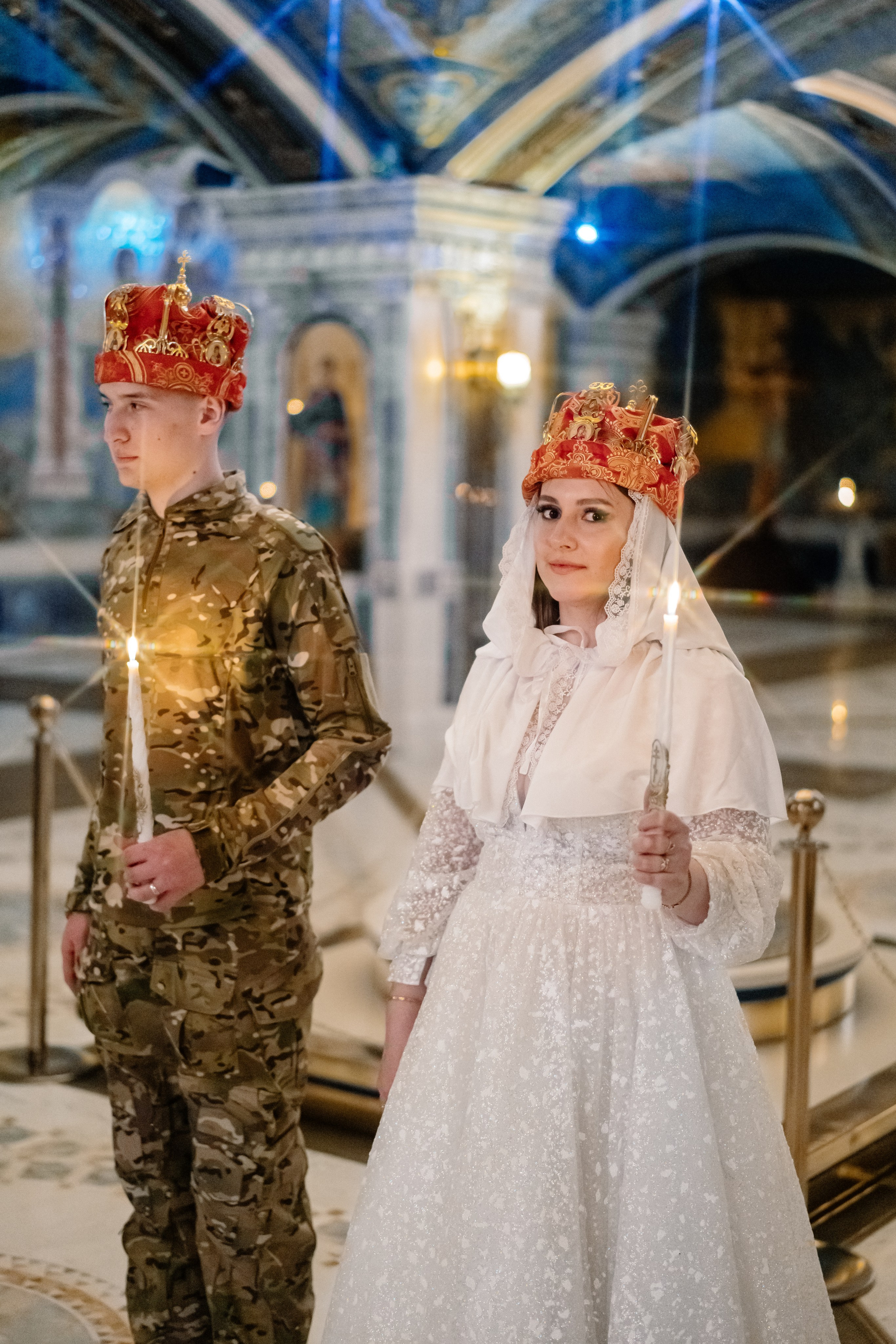 Венчание в Главном храме вооруженных сил (Патриот). Семейный фотограф Одинцово Москва Наталия Черенкова