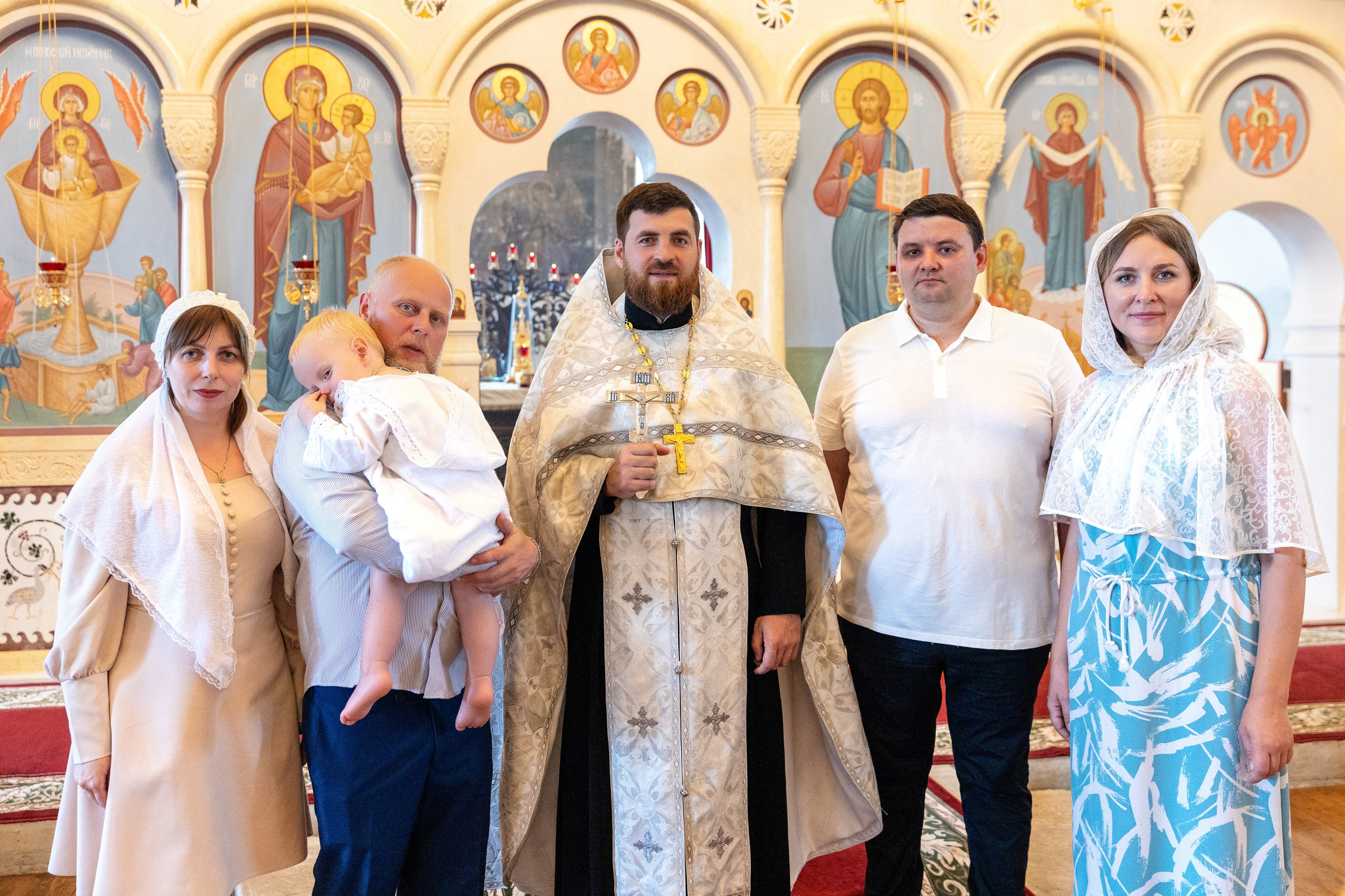 Крещение Аркадия. Семейный фотограф Раменское, Жуковский