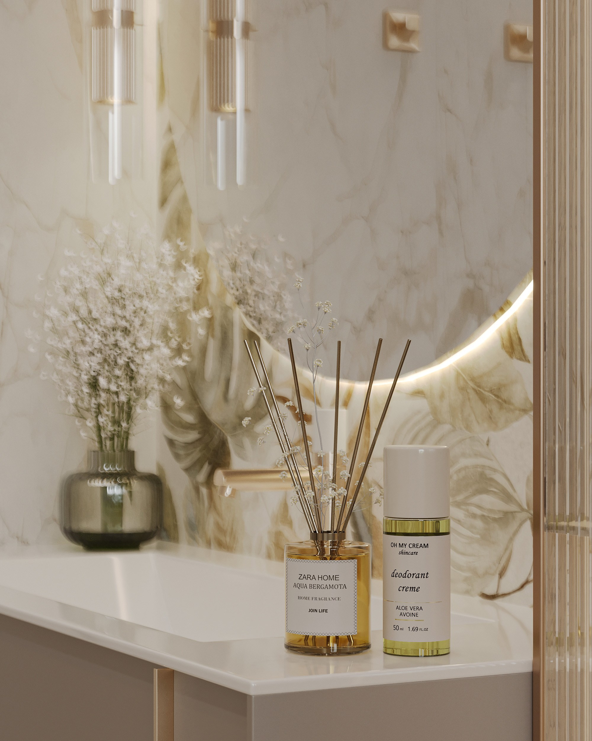 Ванная комната. Королёва Анастасия | 3D визуализатор