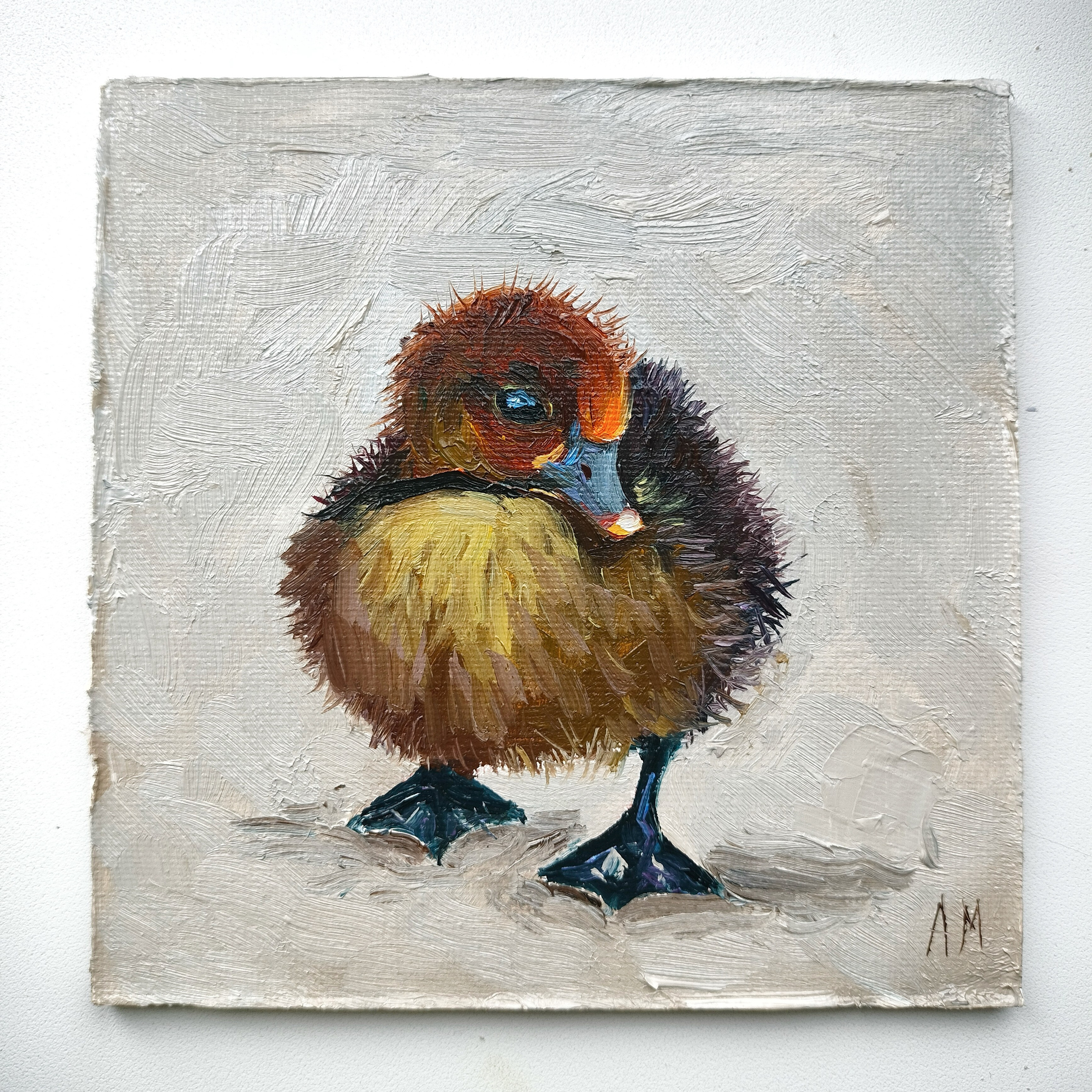 Утенок. купить картину на холсте Саратов утенок