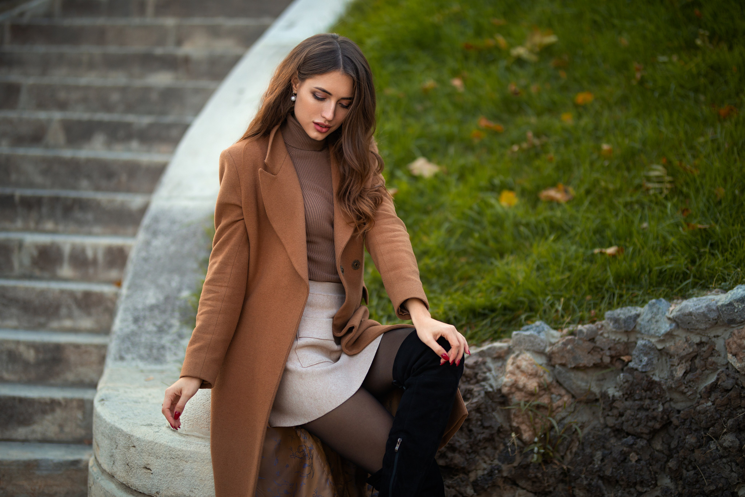 Осенняя съемка с Анастасией на природе в формате для «себя»