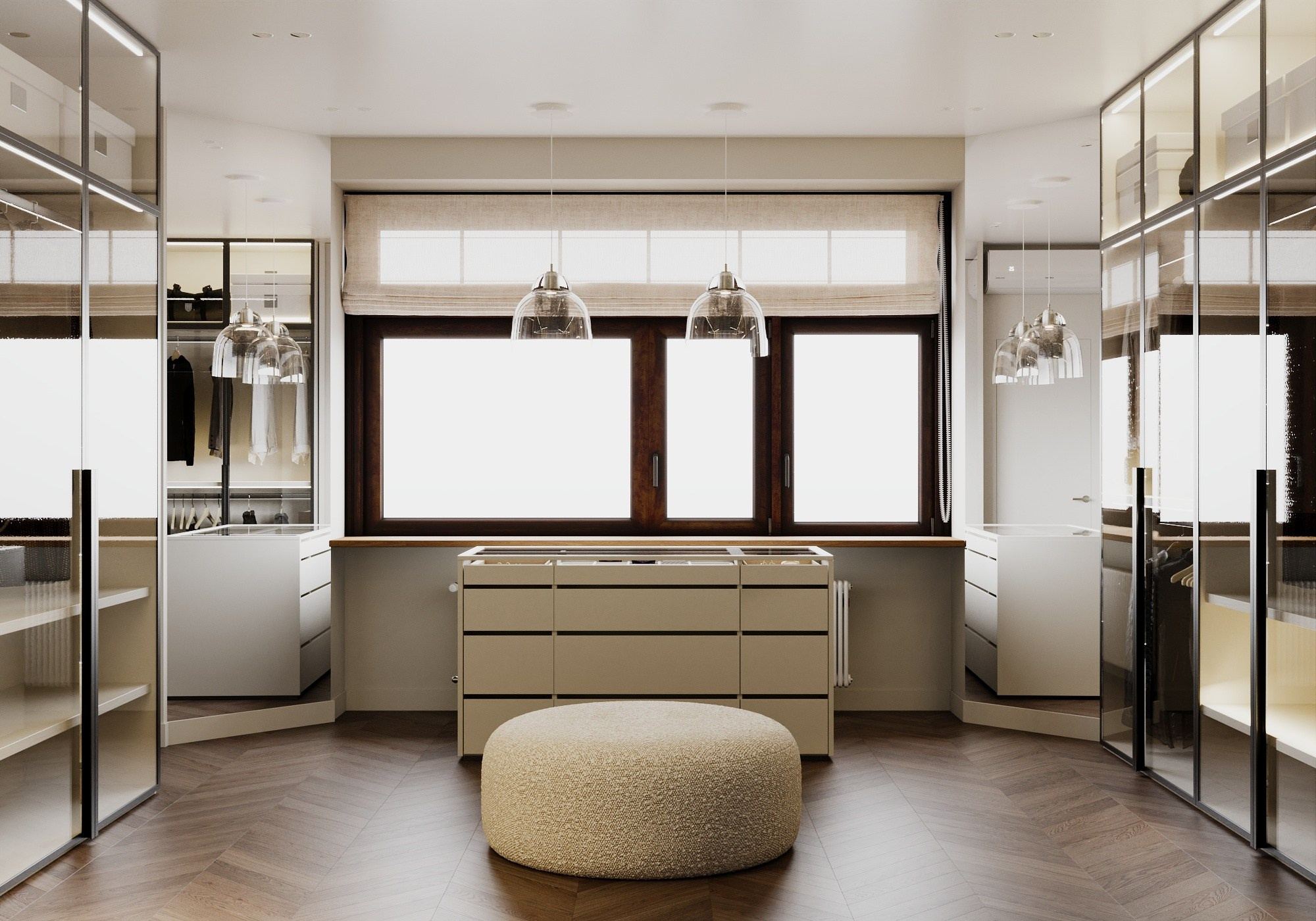 Большая гардеробная Финал. Визуализатор Векшина Елена