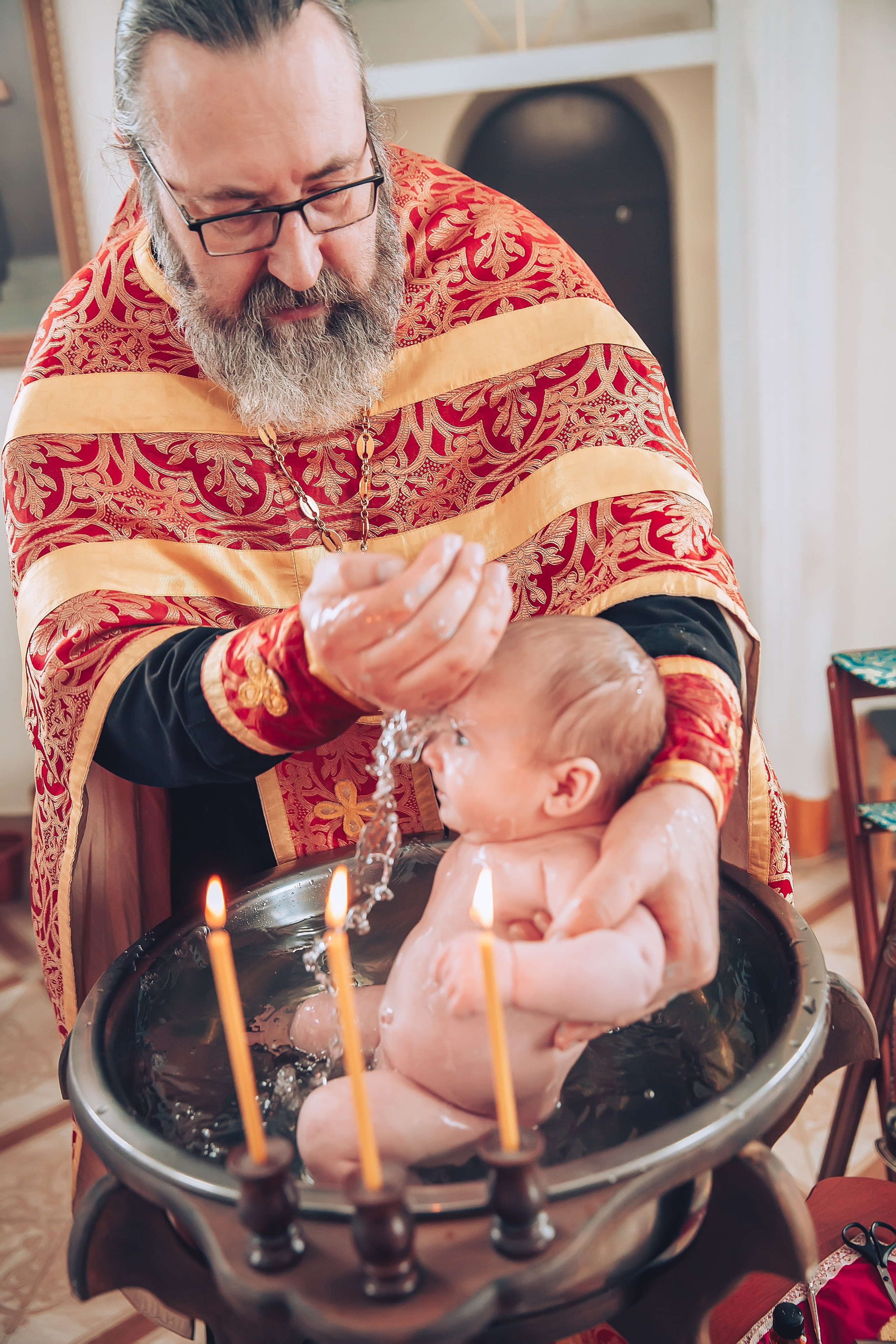 Крещение Анастасии. Школьный и детский фотограф Старожилово