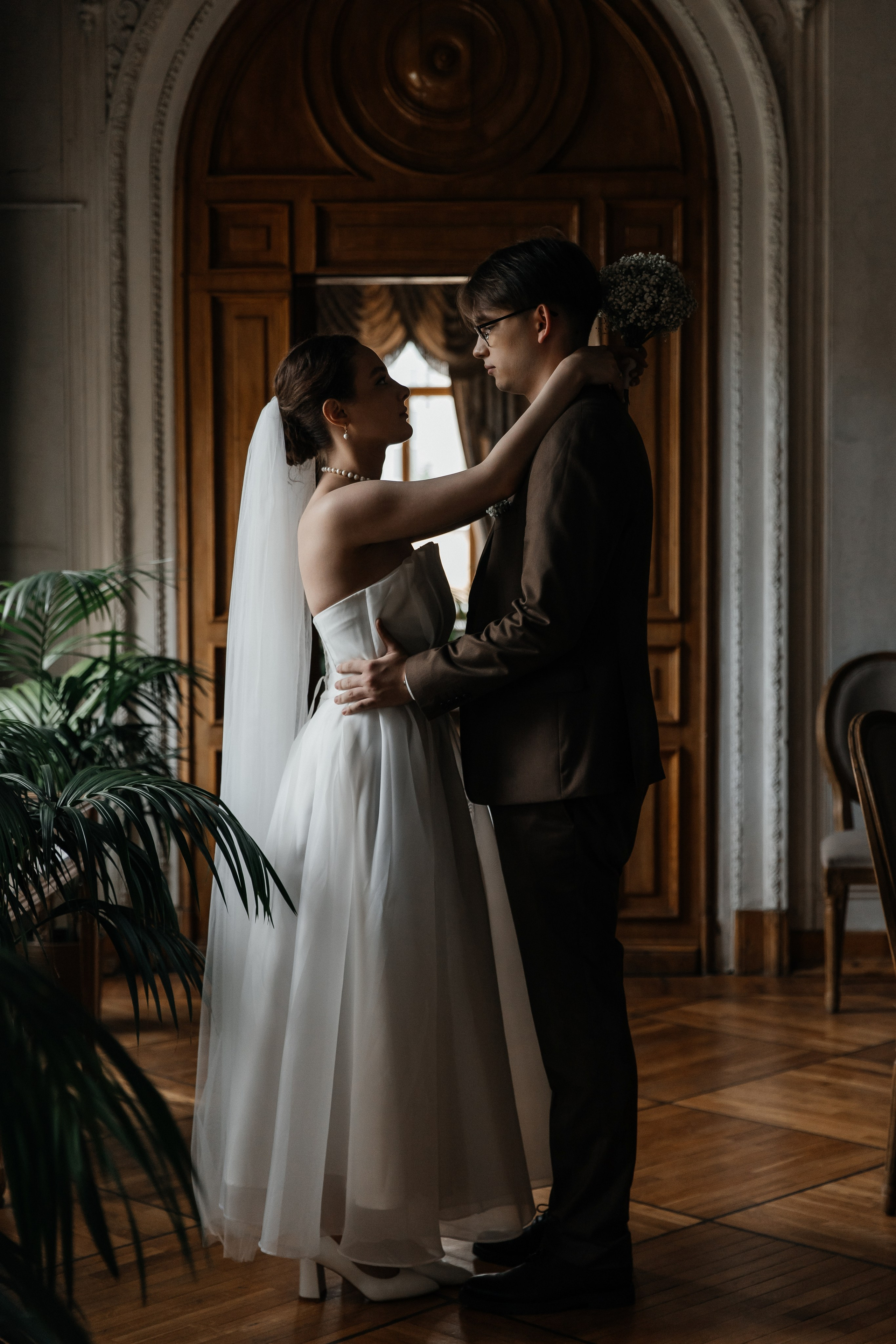 Вероника и Юрий|Савеловский|Библиотека им. Пушкина. Фотограф Москва Шептаев Артём