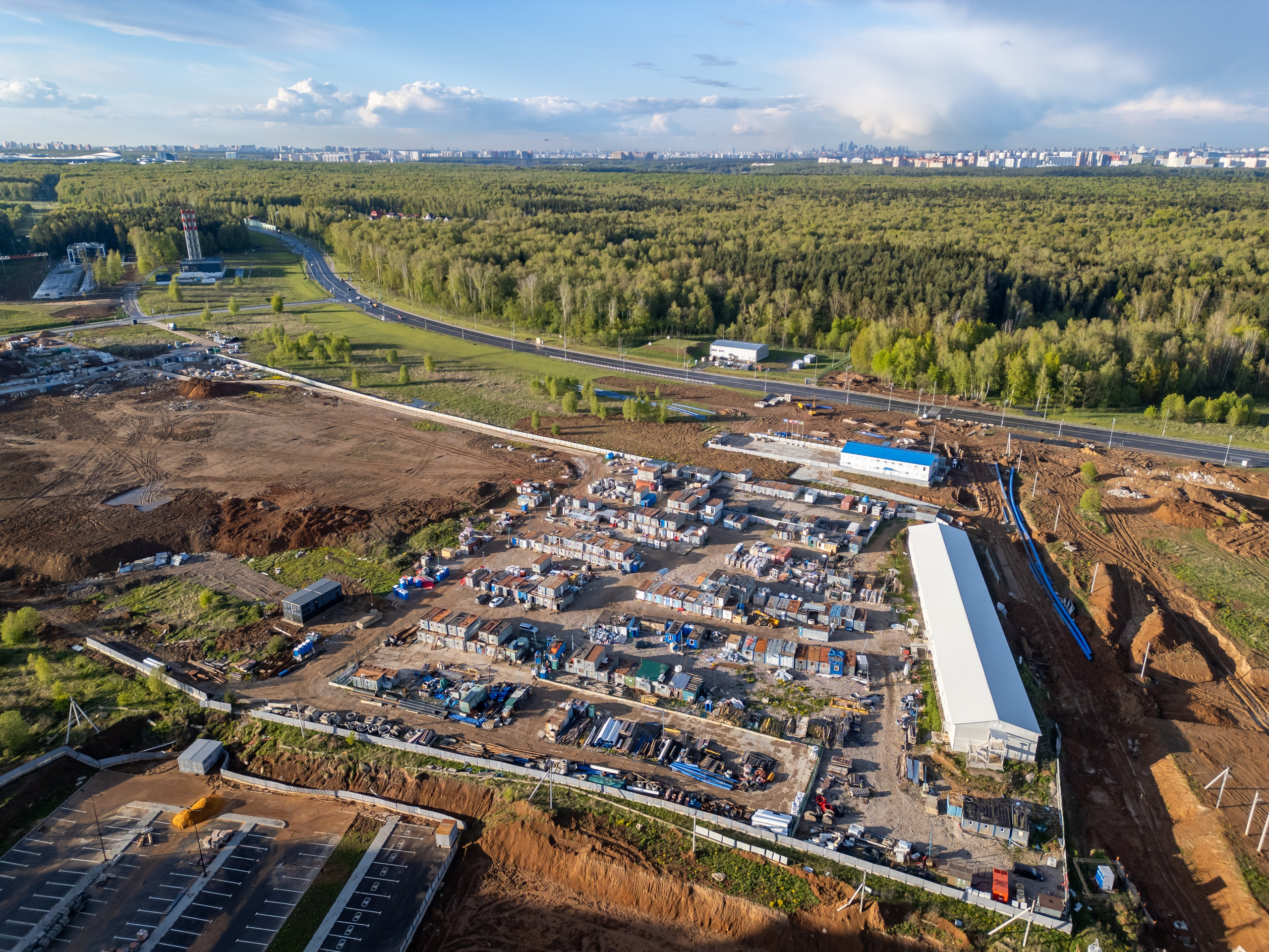 Aerial shoots in architecture. Professional photographer Alexey Nikitin in Moscow