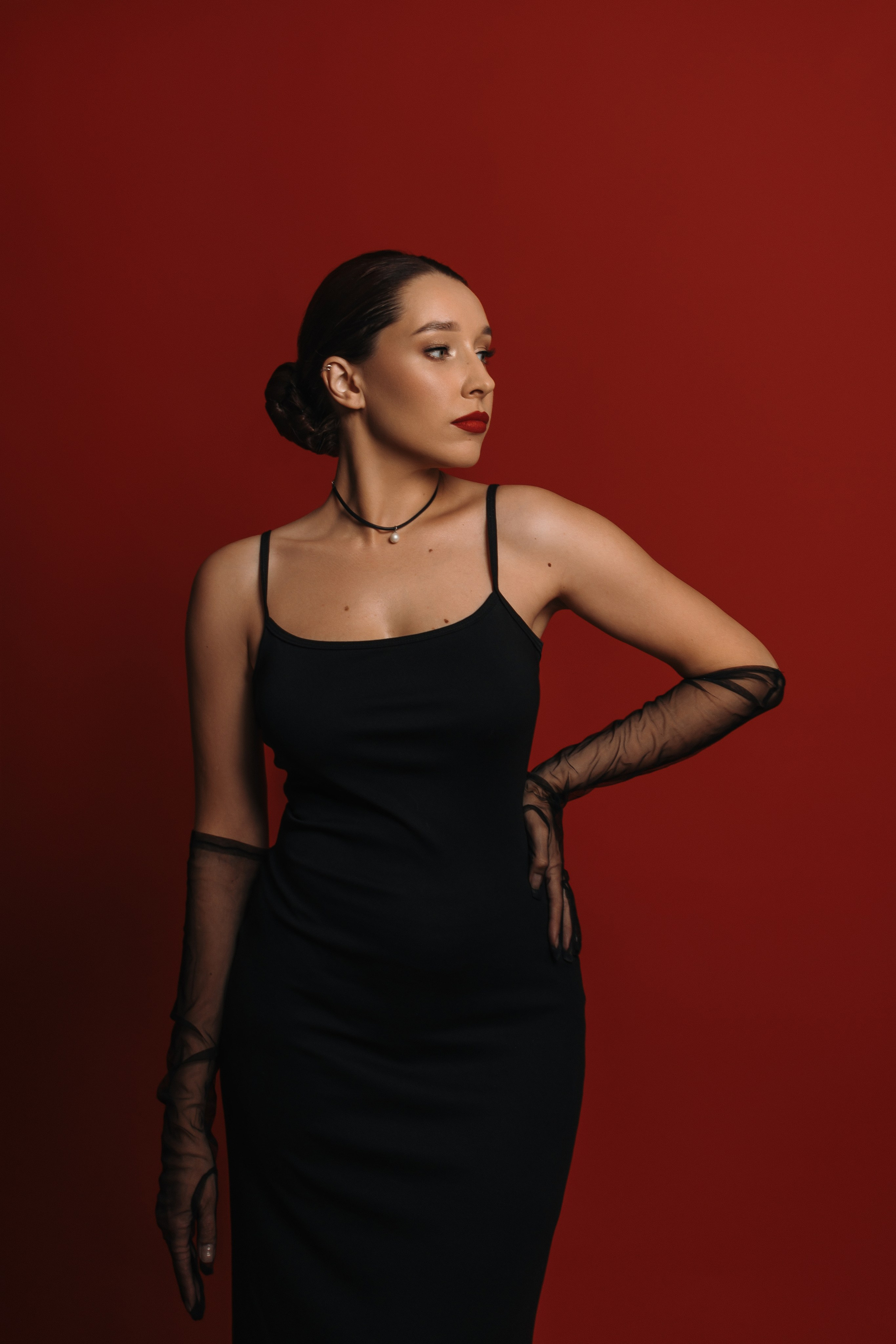 В студии. Асель Мурзина фотограф Казань