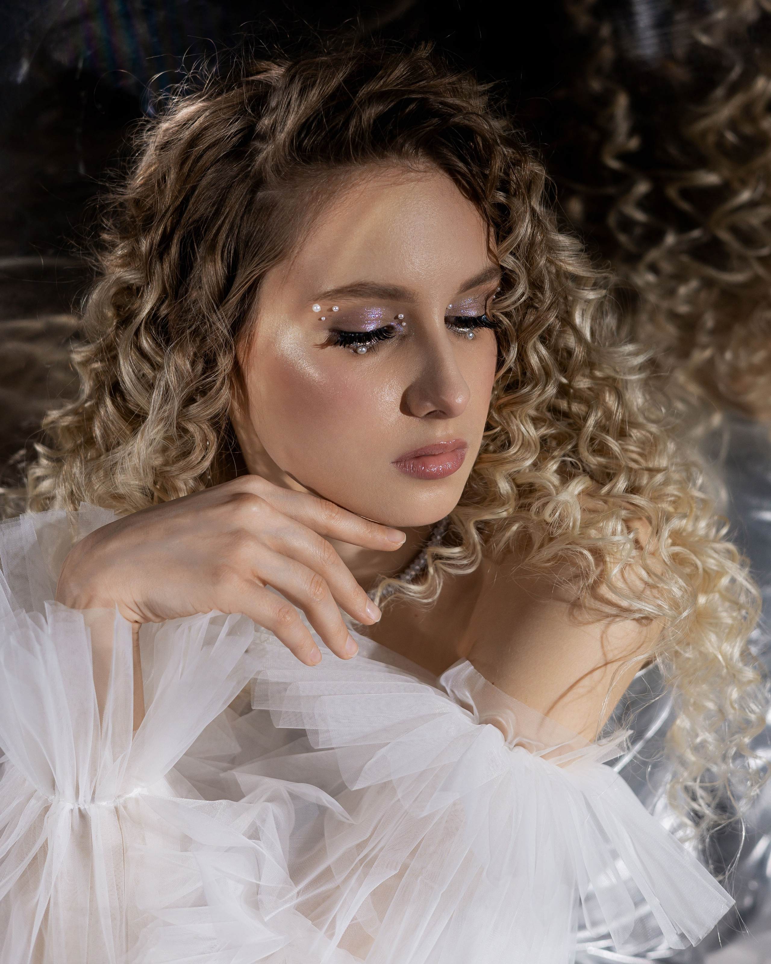 В студии. Асель Мурзина фотограф Казань