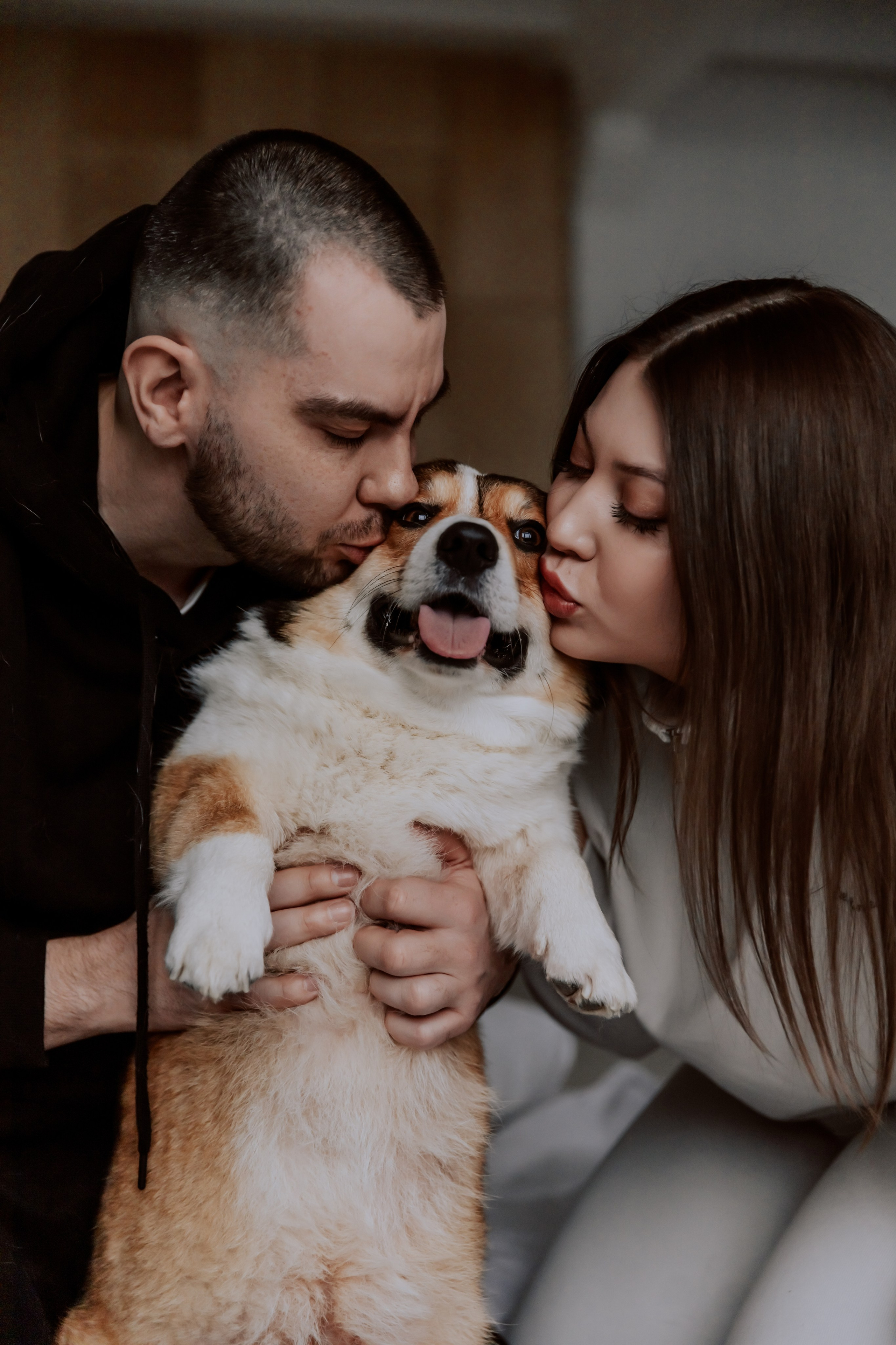 Саша, Илья и песик Кураж. Фотограф, который снимает любовь в Санкт-Петербурге и Череповце