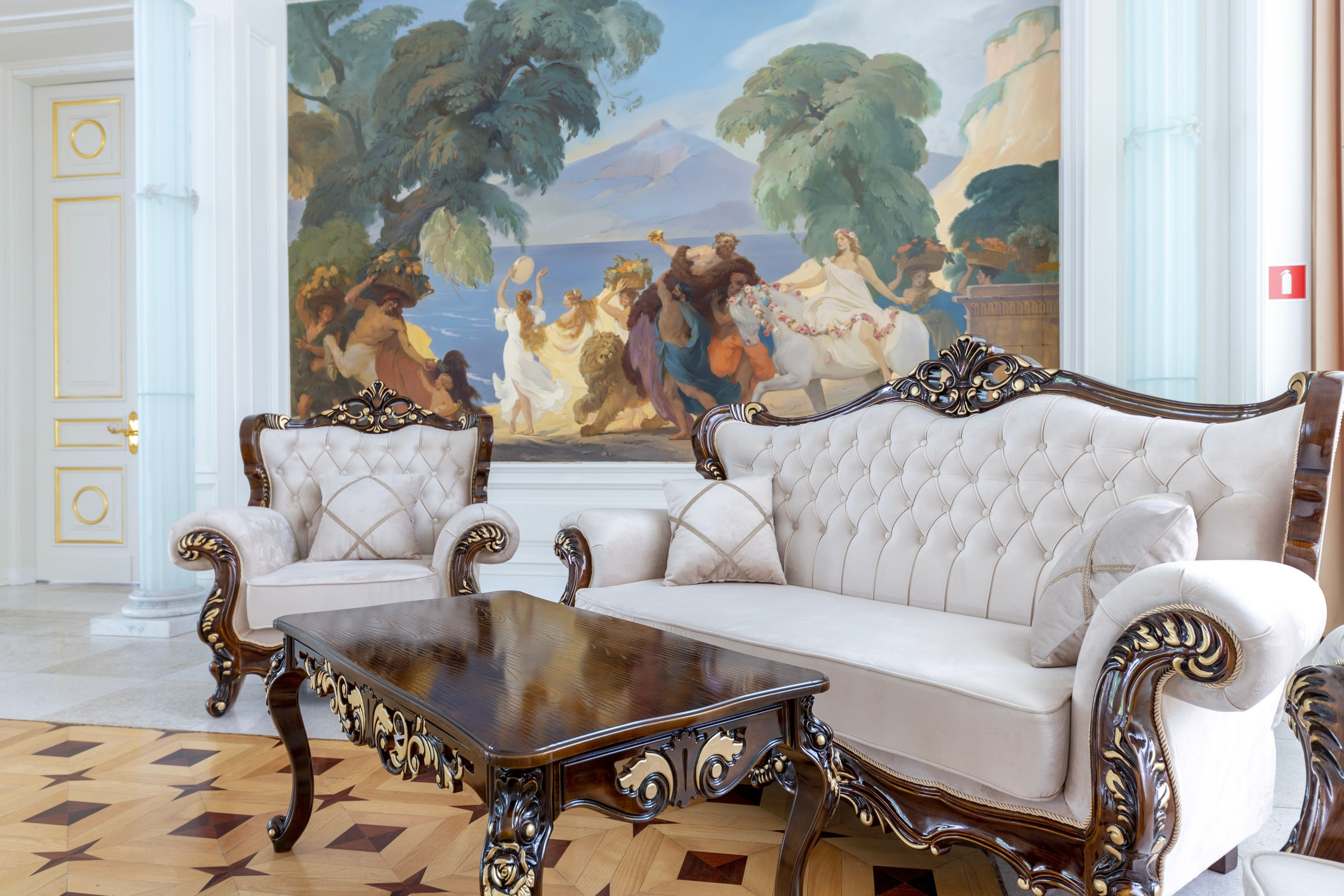 Государственная резиденция К-2 на набережной р. Малой Невки. Интерьерный фотограф в Санкт-Петербурге Екатерина Цыбулько